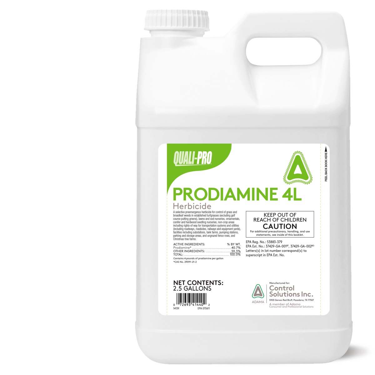 QP Prodiamine 4L 2.5Gl ( Prodiamine ) — Single Unit