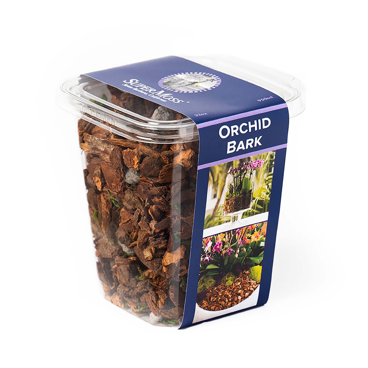 SuperMoss 1qt Orchid Bark 3/4"