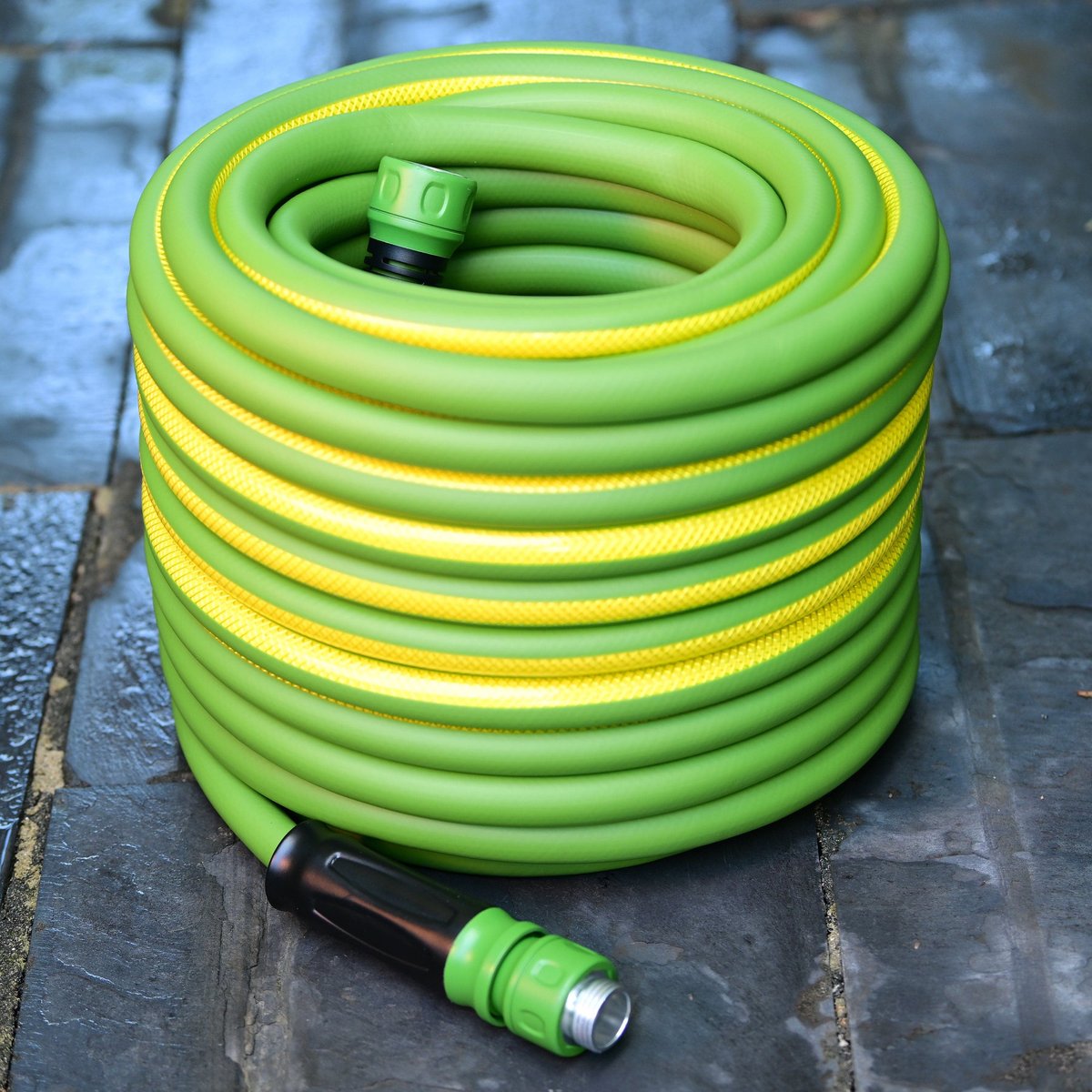 John Deere 100' Soft Touch Garden Hose with TwistFREE Grip