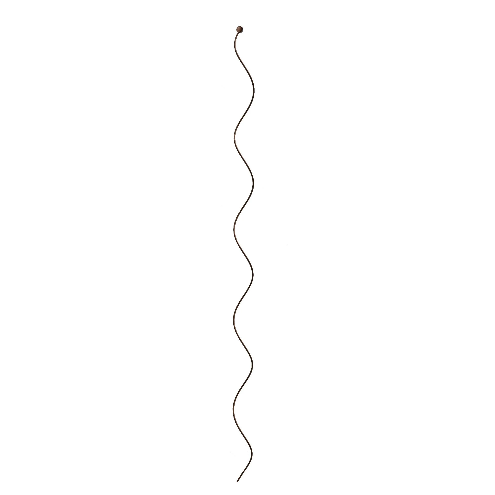 PANACEA PRODUCTS Panacea 60" Rustic Spiral Plant Support Rust — Single Unit