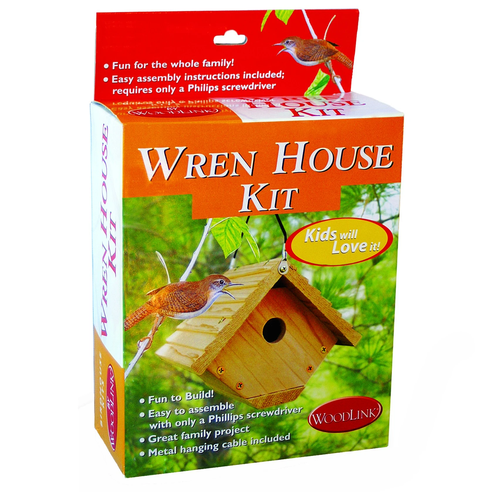 PANACEA PRODUCTS Audubon Wren House Building Kit — Single Unit