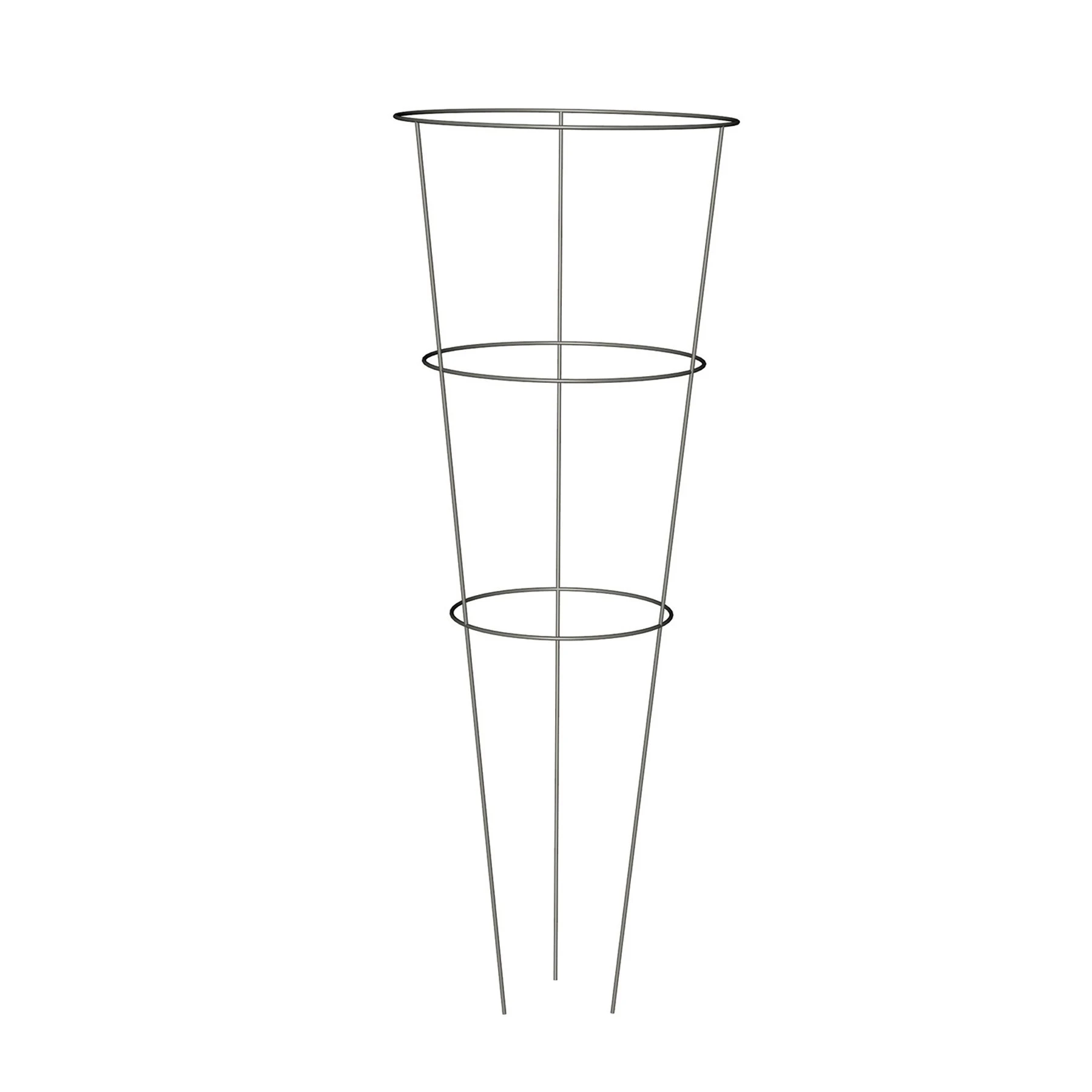 PANACEA PRODUCTS Panacea 33" 3 Leg 3 Ring Galvanized Tomato Cage — Single Unit
