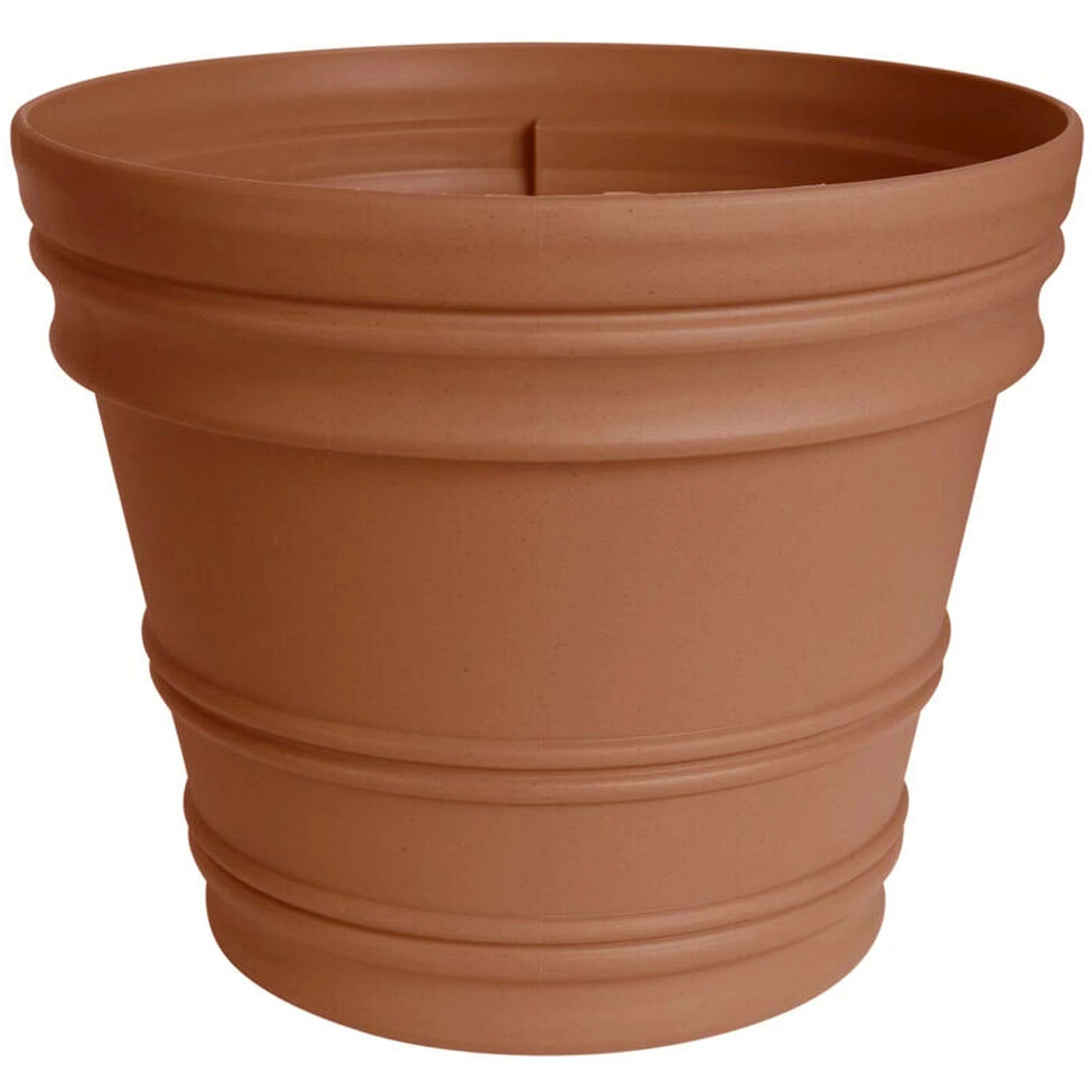 BLOEM, LLC Bloem 22" Rolled Rim Terra Planter — Single Unit