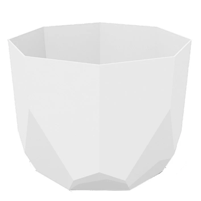 BLOEM, LLC Bloem 6" Tuxton Planter Casper White — Single Unit