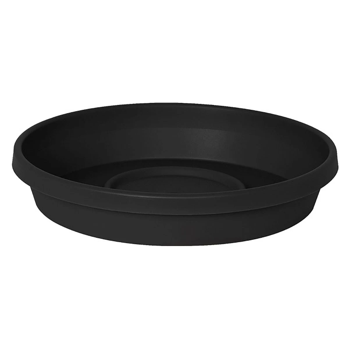 BLOEM, LLC Bloem 14" Terra Saucer Black — Single Unit