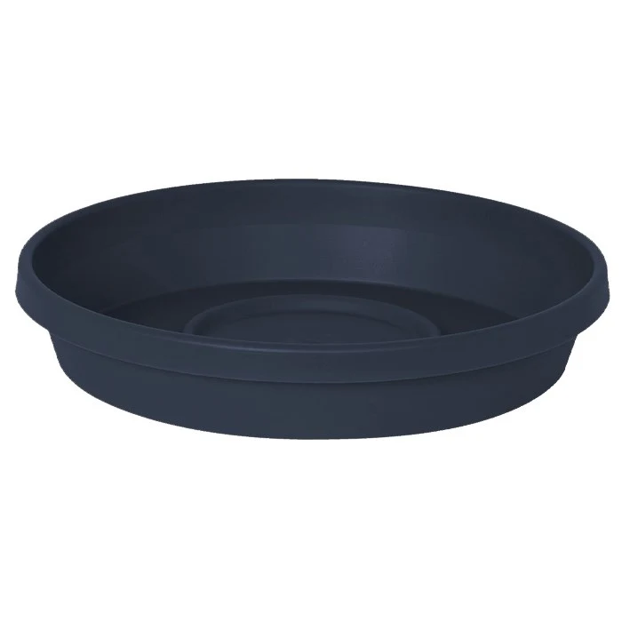 BLOEM, LLC Bloem 8" Terra Saucer Navy — Single Unit