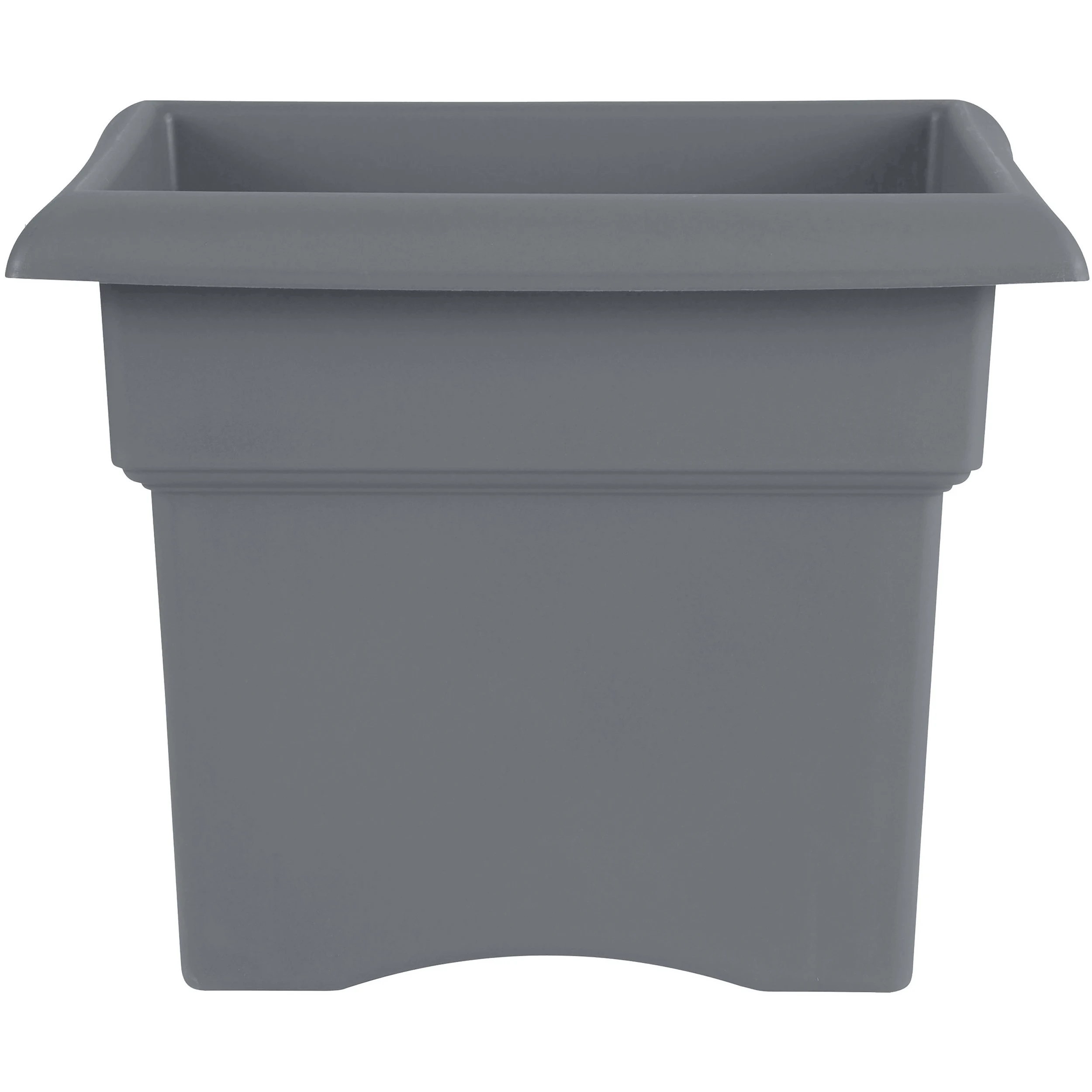BLOEM, LLC Bloem 18" Veranda Square Box Planter Peppercorn — Single Unit