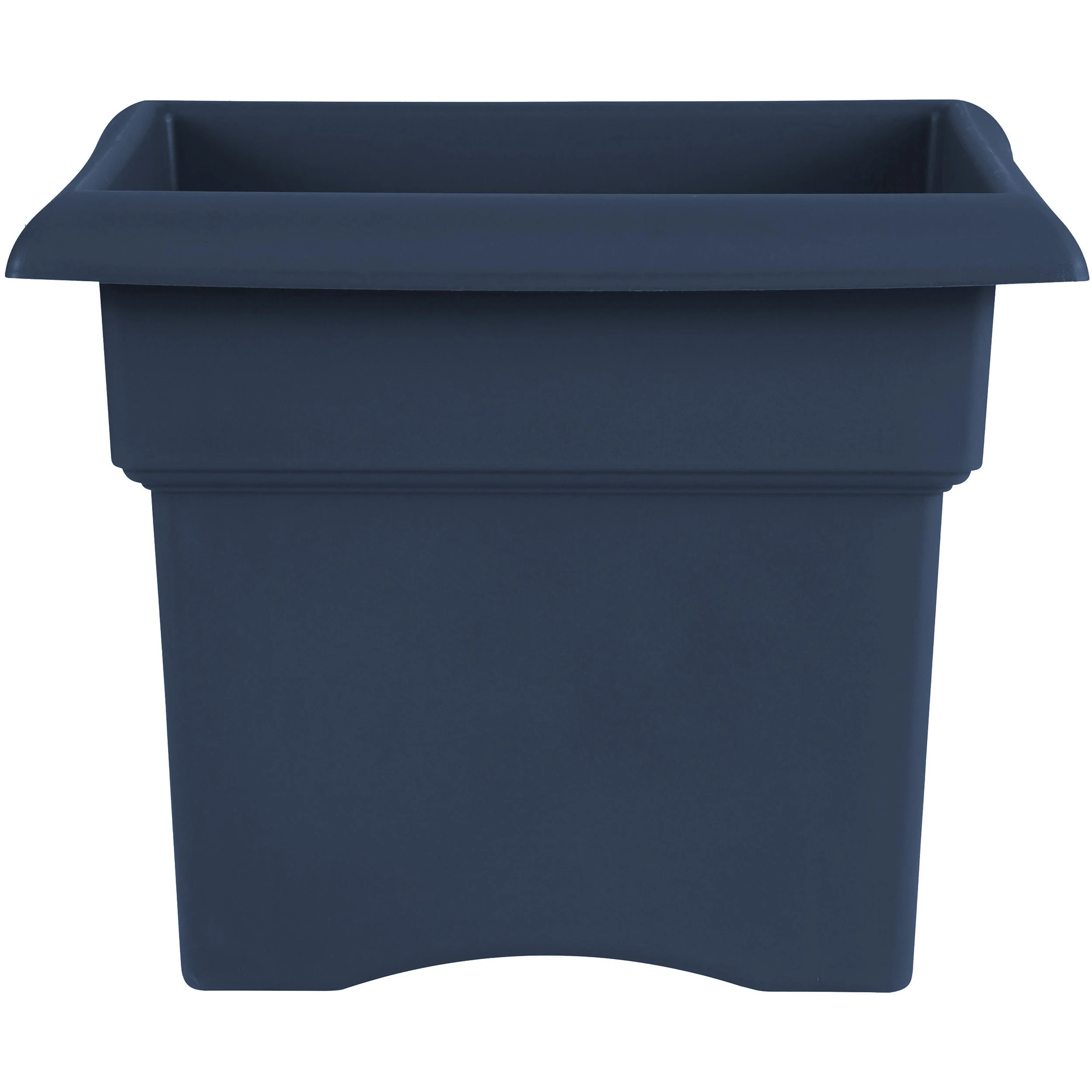 BLOEM, LLC Bloem 18" Veranda Square Box Planter Navy — Single Unit