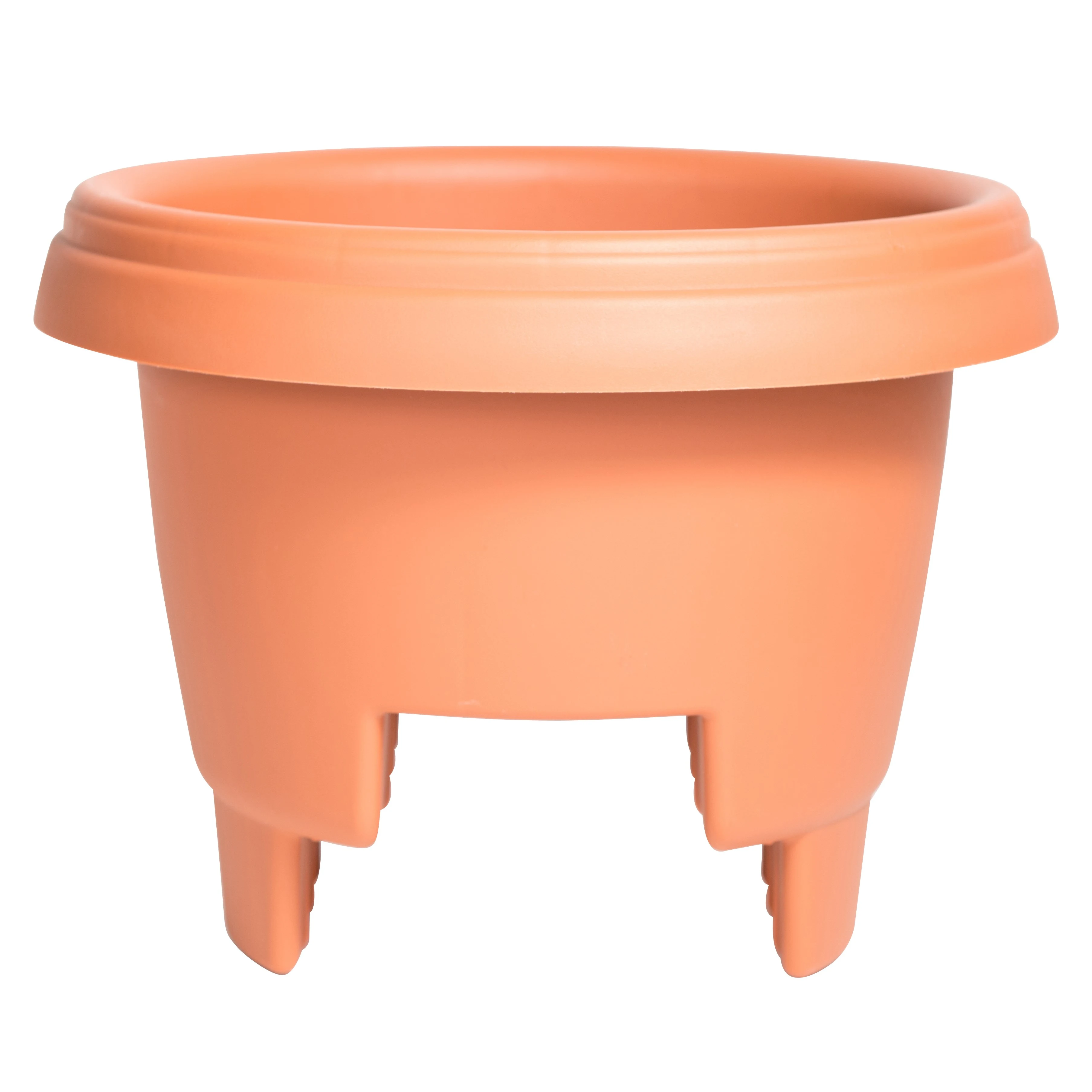 BLOEM, LLC Bloem 12" Deck Rail Planter Terra Cotta — Single Unit