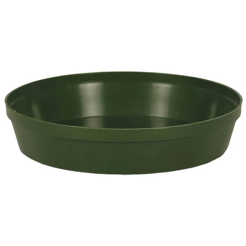 THE HC COMPANIES INC (MYERS) HC 4" Round Grower Saucer Green Akro Mils — Single Unit