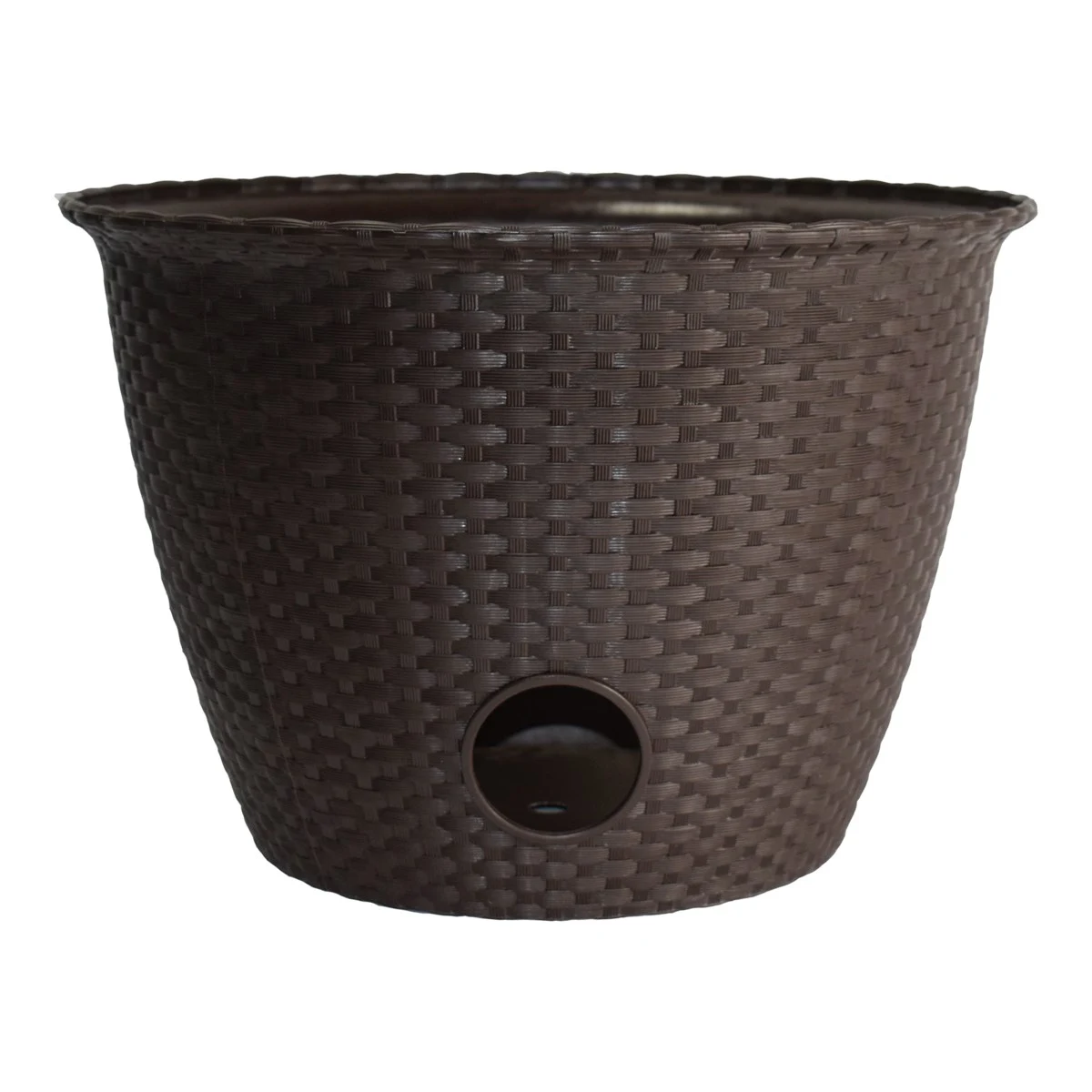 THE HC COMPANIES INC (MYERS) HC 18" Woven Garden Hose Pot Chocolate — Single Unit