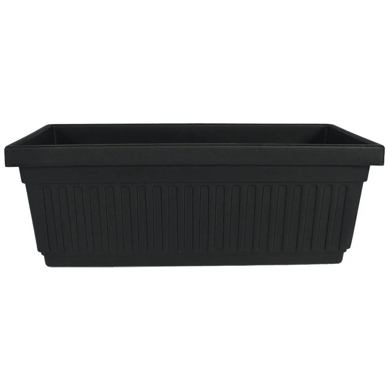 THE HC COMPANIES INC (MYERS) HC 18" Venetian Flower Box Black — Single Unit