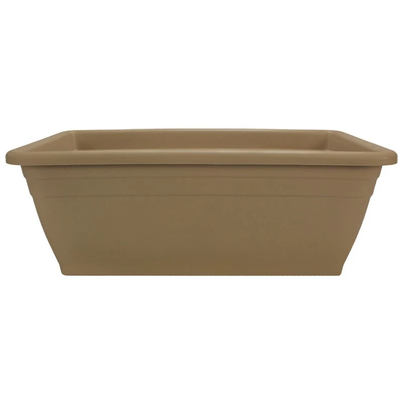 THE HC COMPANIES INC (MYERS) HC 24" Deck Rail Planter Sandstone — Single Unit