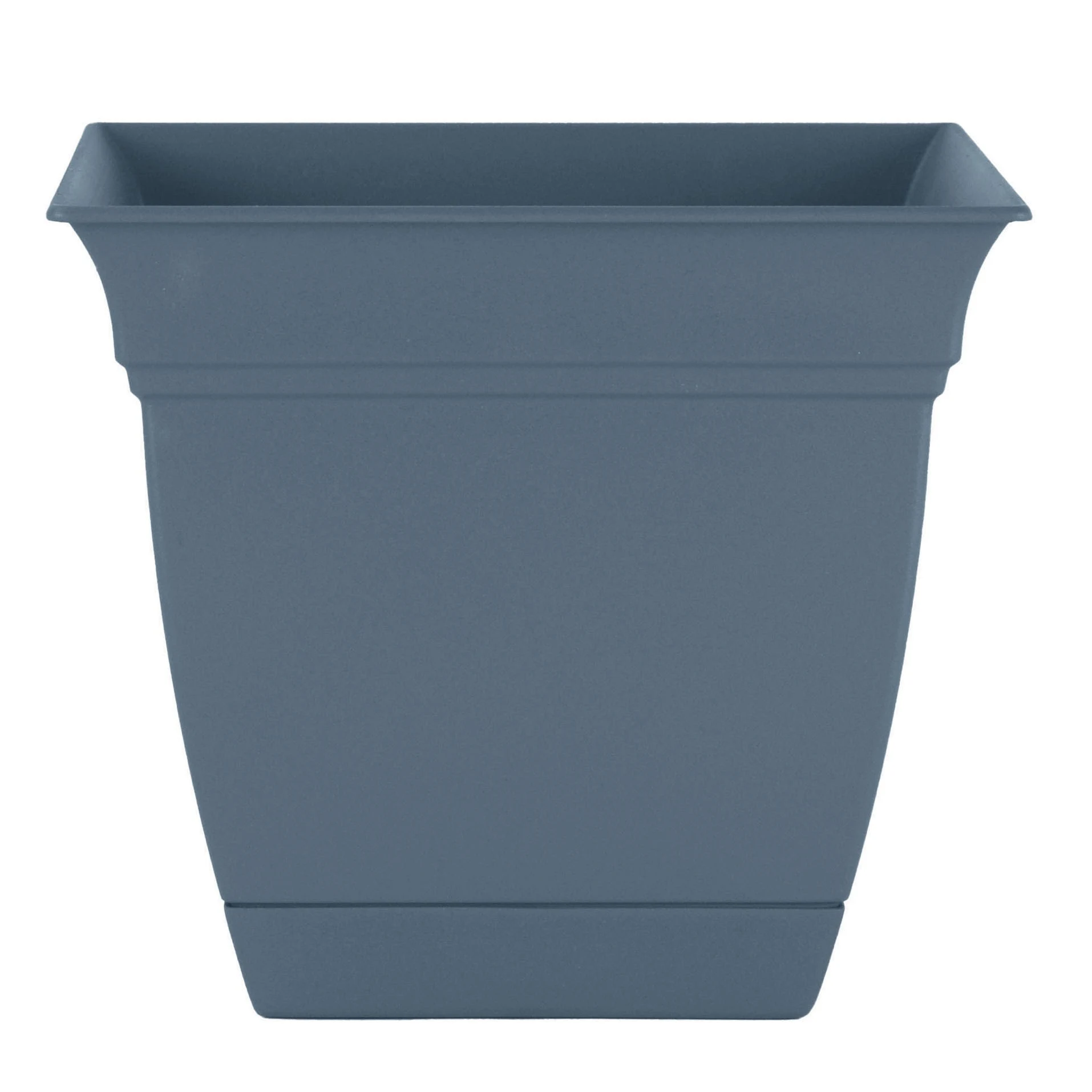 THE HC COMPANIES INC (MYERS) HC 6" Eclipse Square Planter Slate Blue — Single Unit