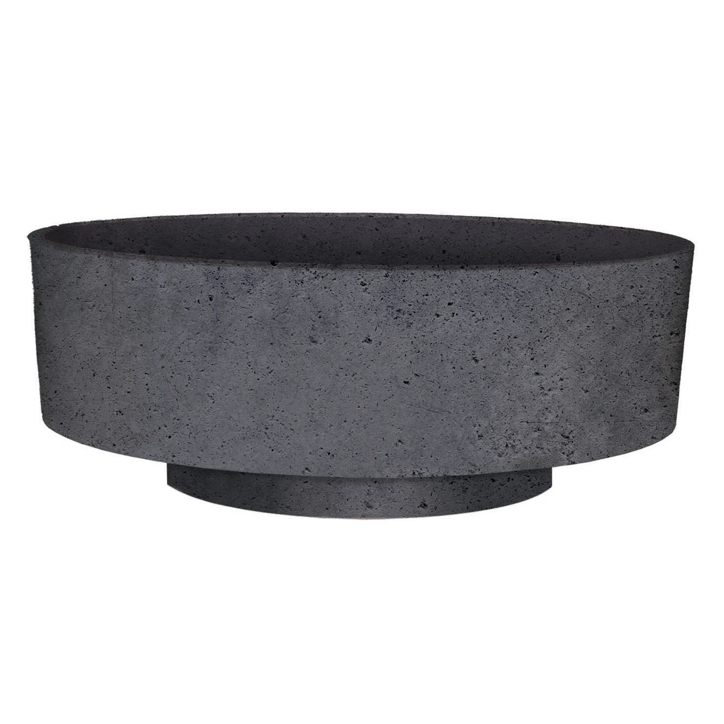 THE HC COMPANIES INC (MYERS) HC 8" Capri Bowl Faux Concrete — Single Unit