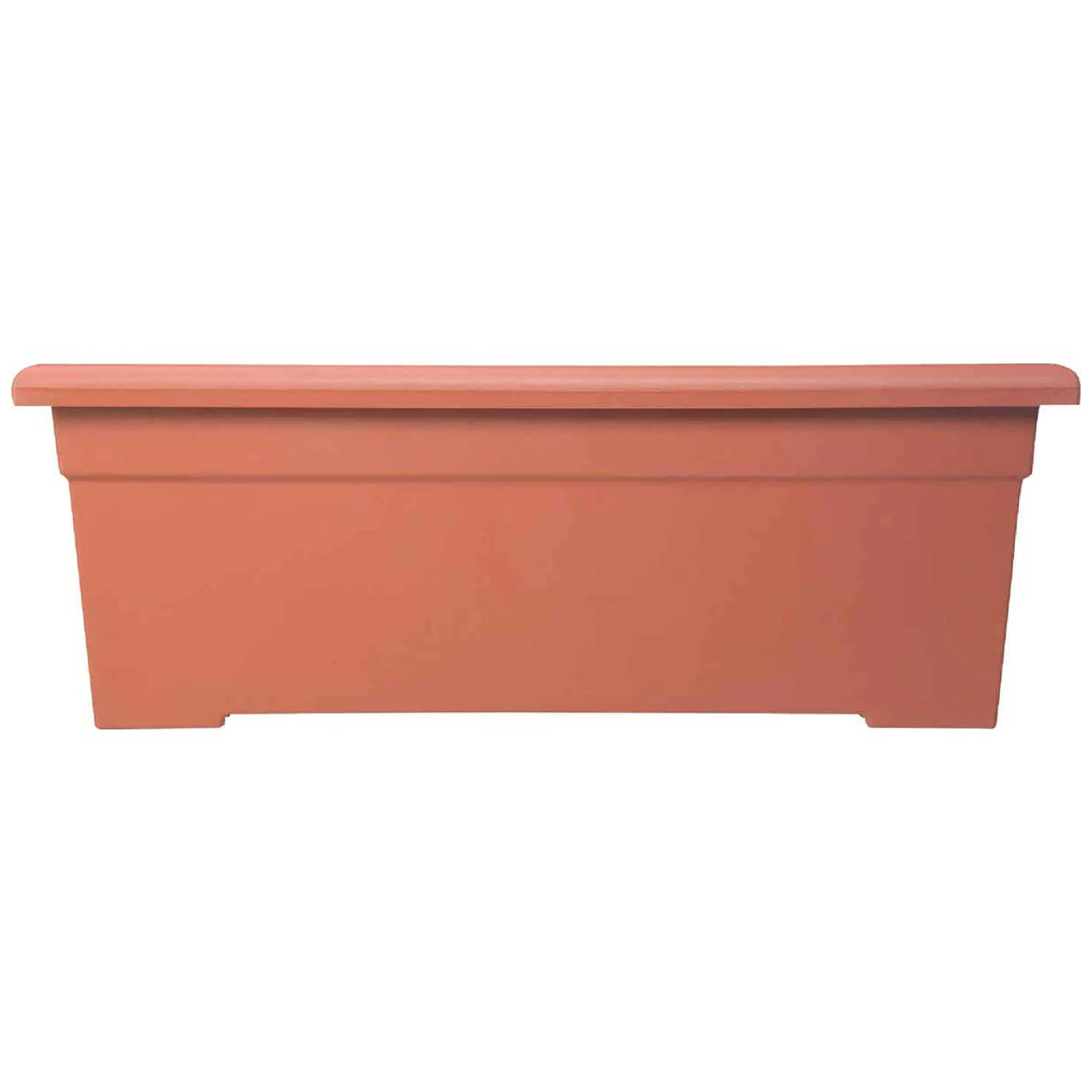 THE HC COMPANIES INC (MYERS) HC 28" Romana Deck Planter Clay Akro Mils — Single Unit