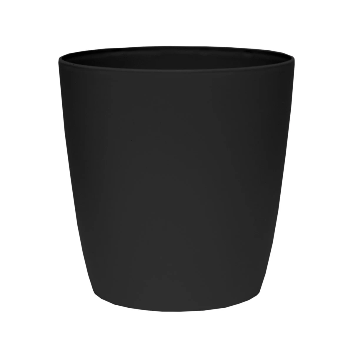 THE HC COMPANIES INC (MYERS) HC 10" Aria Round Planter Black — Single Unit