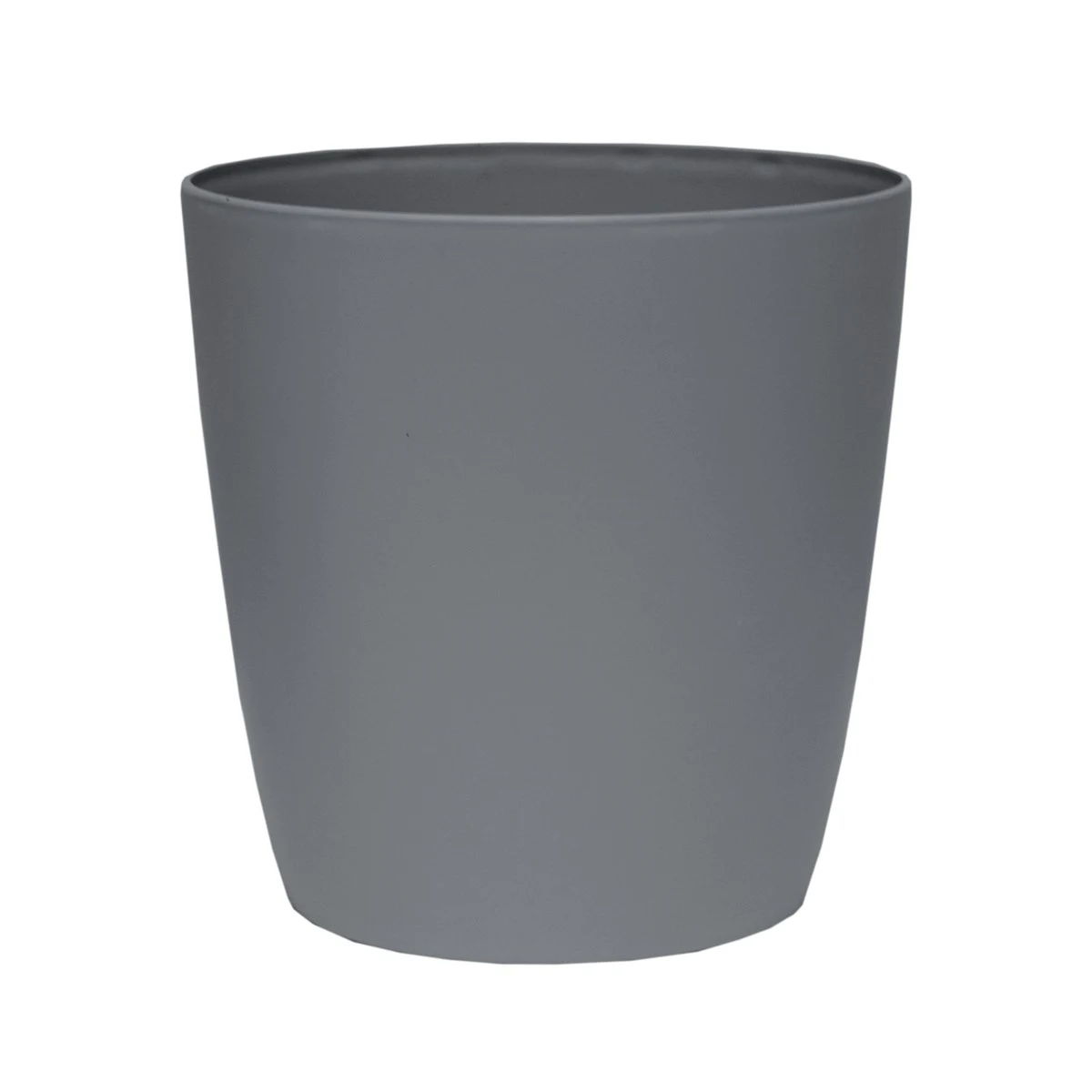 THE HC COMPANIES INC (MYERS) HC 10" Aria Round Planter Warm Gray — Single Unit
