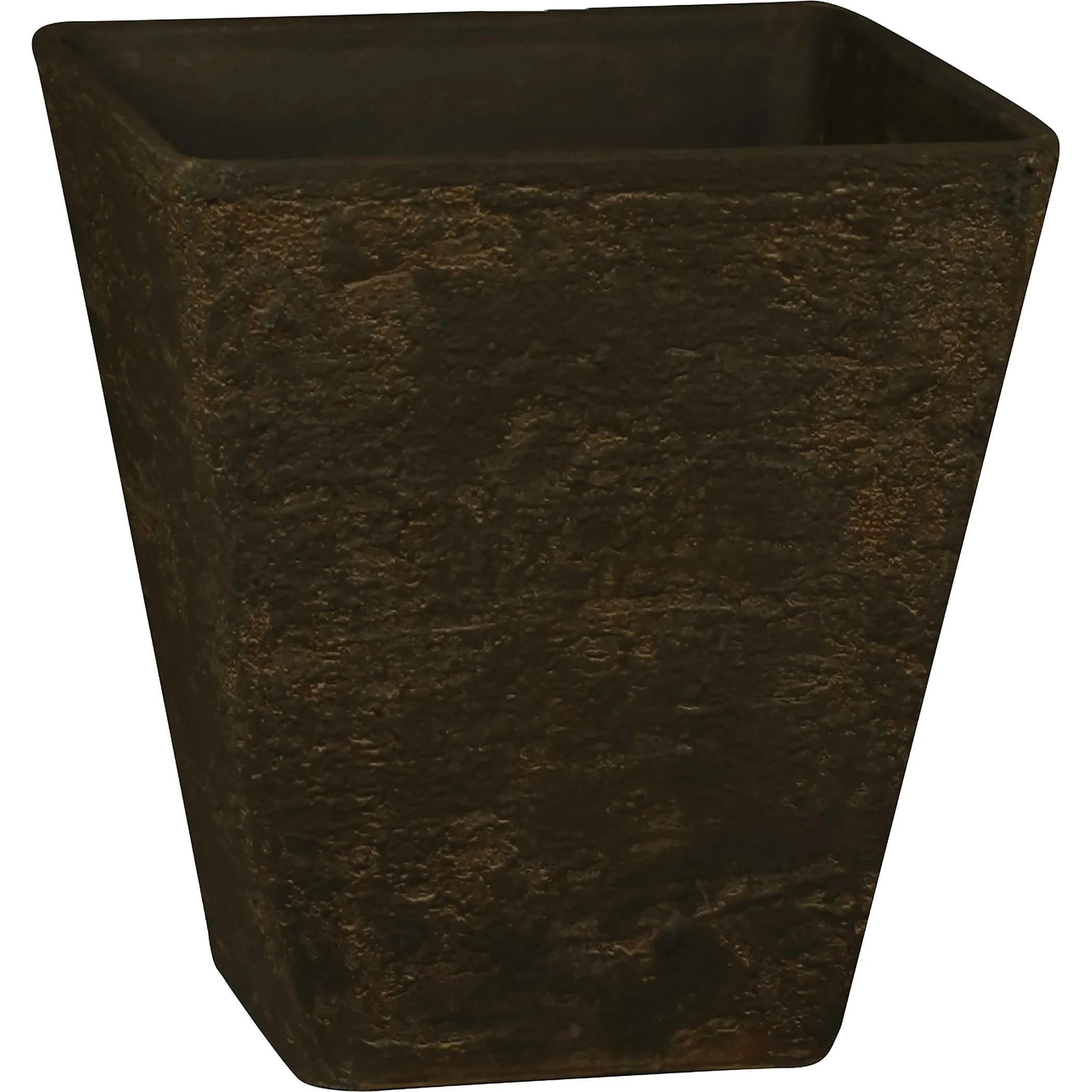 THE HC COMPANIES INC (MYERS) HC 16" Tahoe Tall Square Birch Planter Falcon Brown Listo — Single Unit