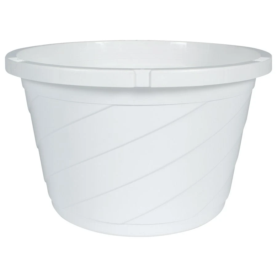 THE HC COMPANIES INC (MYERS) HC 12" Euro Hanging Basket Planter White — Single Unit