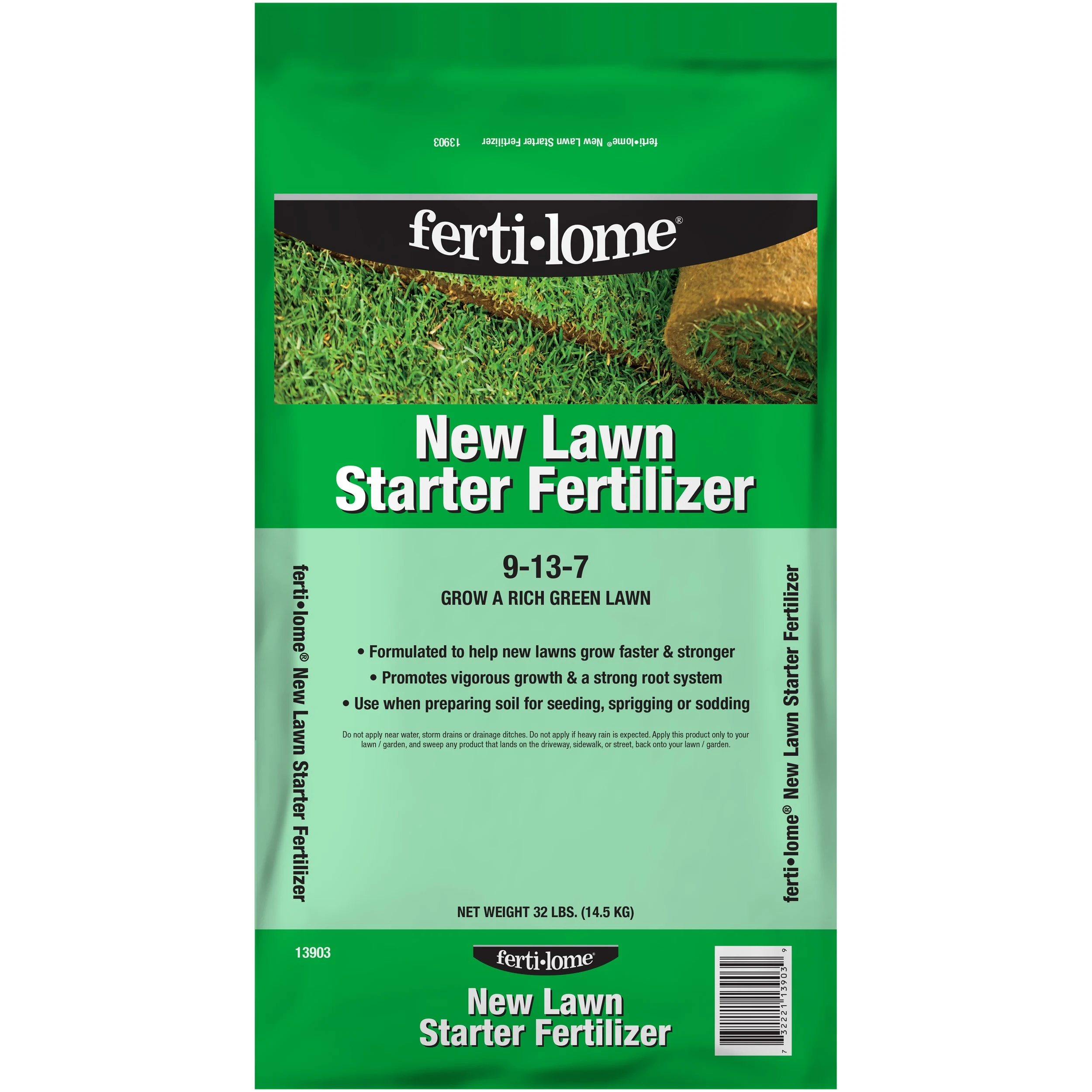 VOLUNTARY PURCHASING GROUP Fertilome 32# New Lawn Starter 9-13-7 — Single Unit