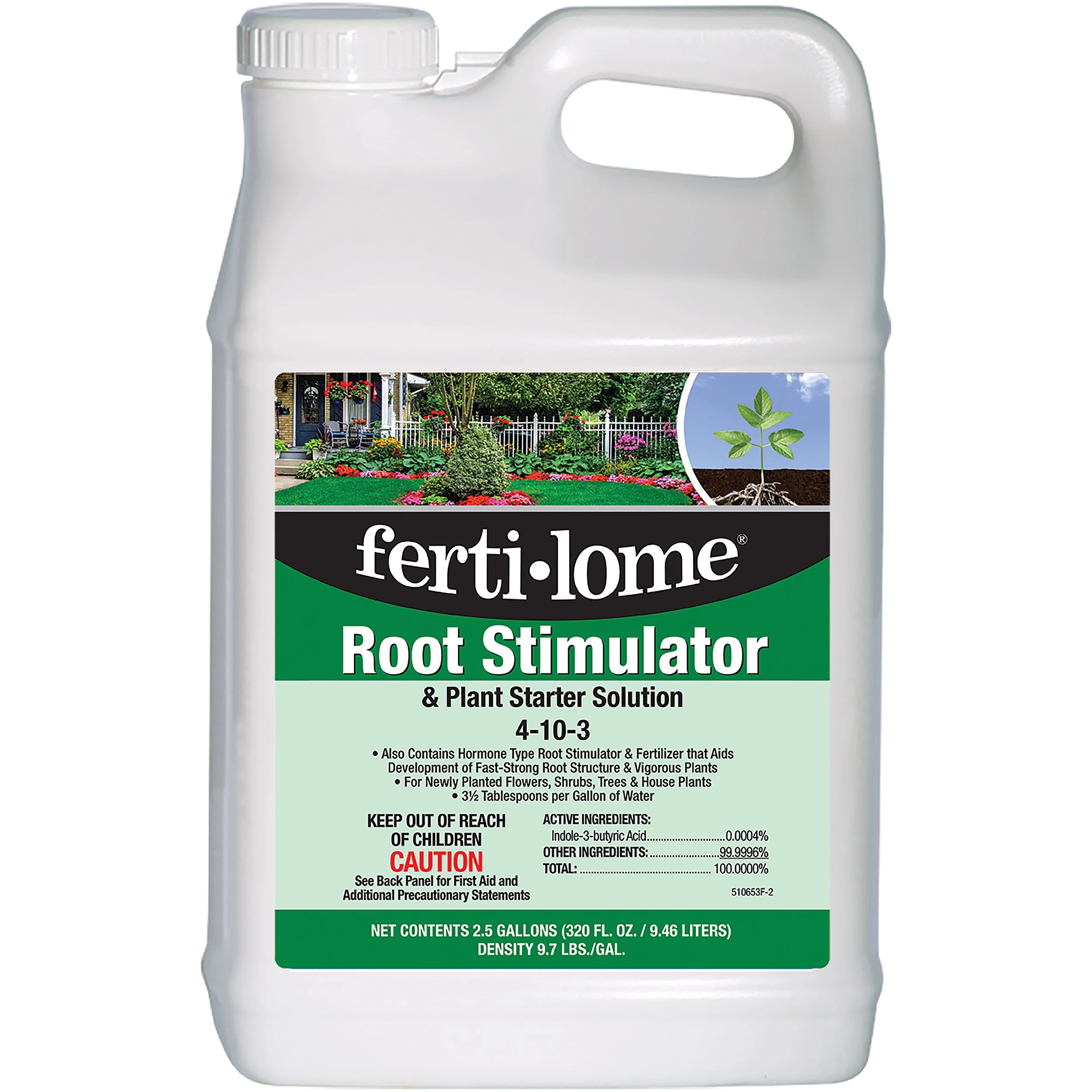 VOLUNTARY PURCHASING GROUP Fertilome 2.5gl Root Stimulator Plant Starter Sol 4-10-3 — Single Unit