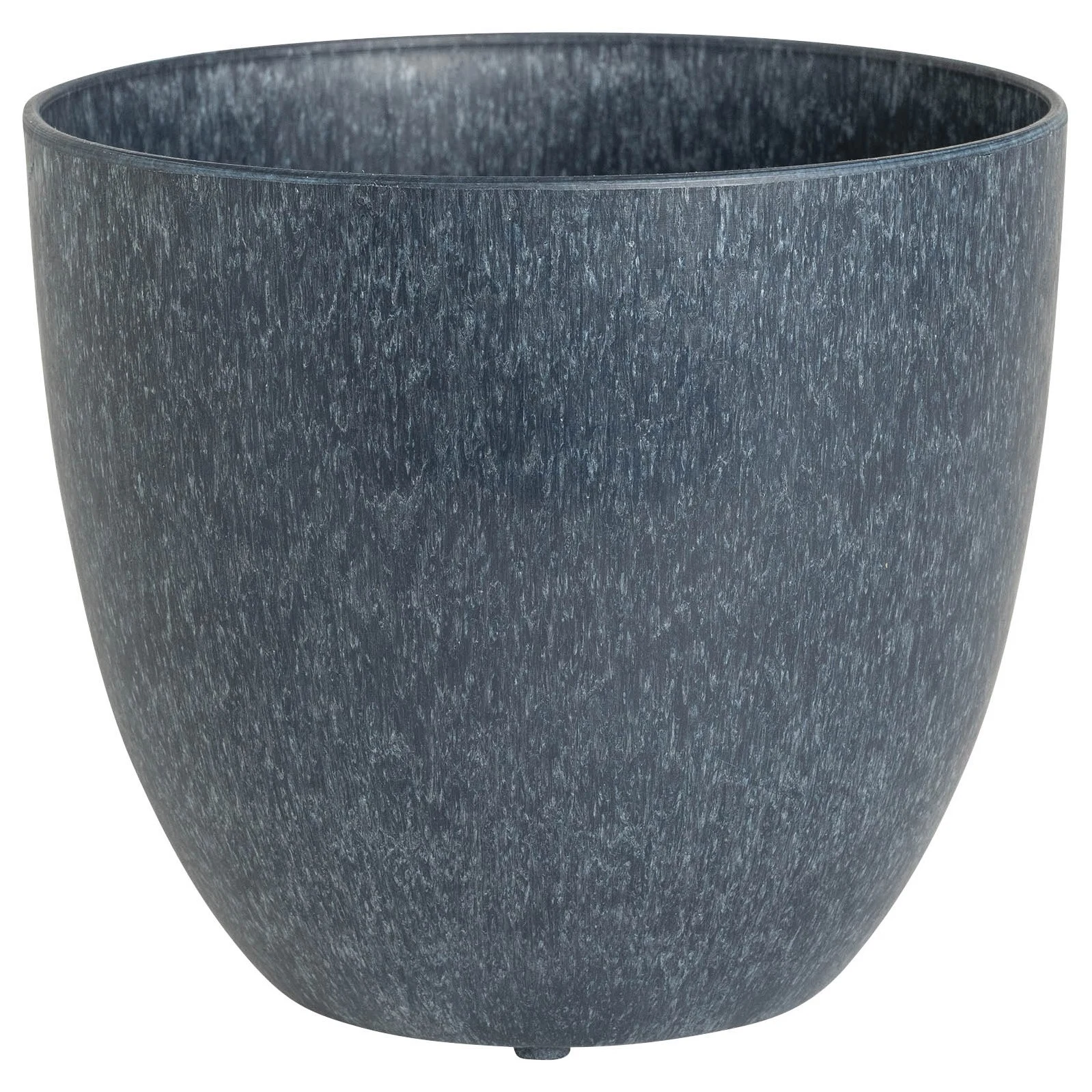 NOVELTY MANUFACTURING COM ArtLumin 13" Bola Round Planter Navy — Single Unit