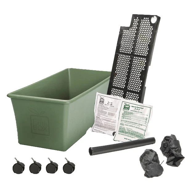 NOVELTY MANUFACTURING COM EarthBox Original Garden Kit Sage Standard 7-7-7 — Single Unit