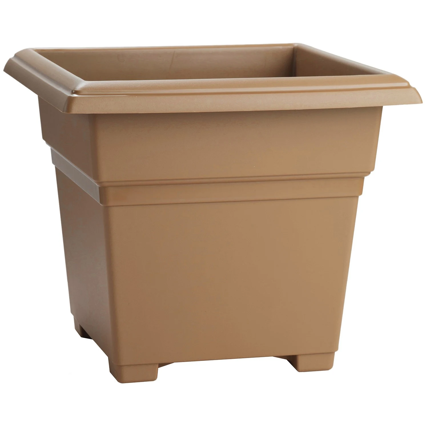 NOVELTY MANUFACTURING COM Countryside 18" Square Tub Terra — Single Unit