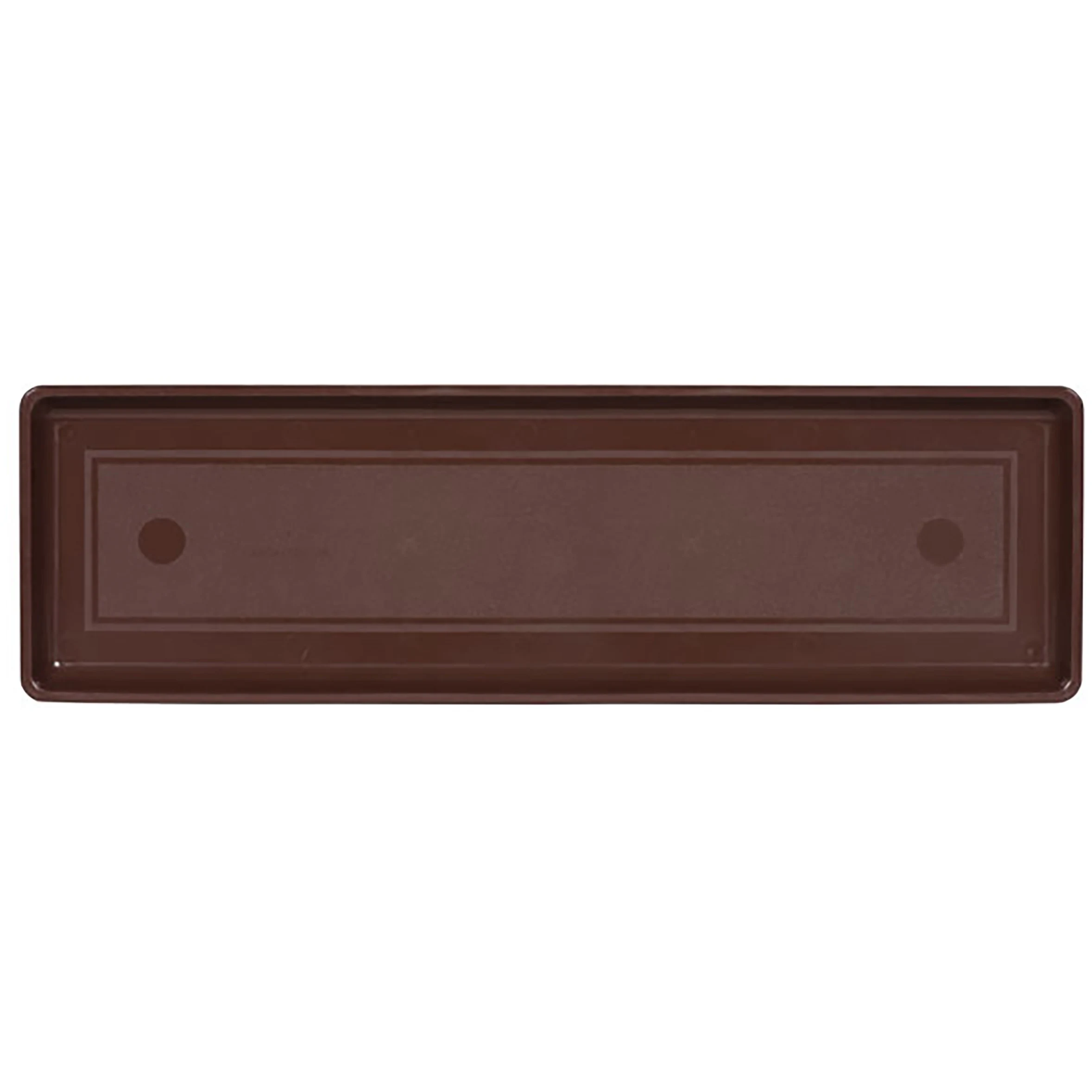 NOVELTY MANUFACTURING COM Countryside 24" Tray Brown — Single Unit