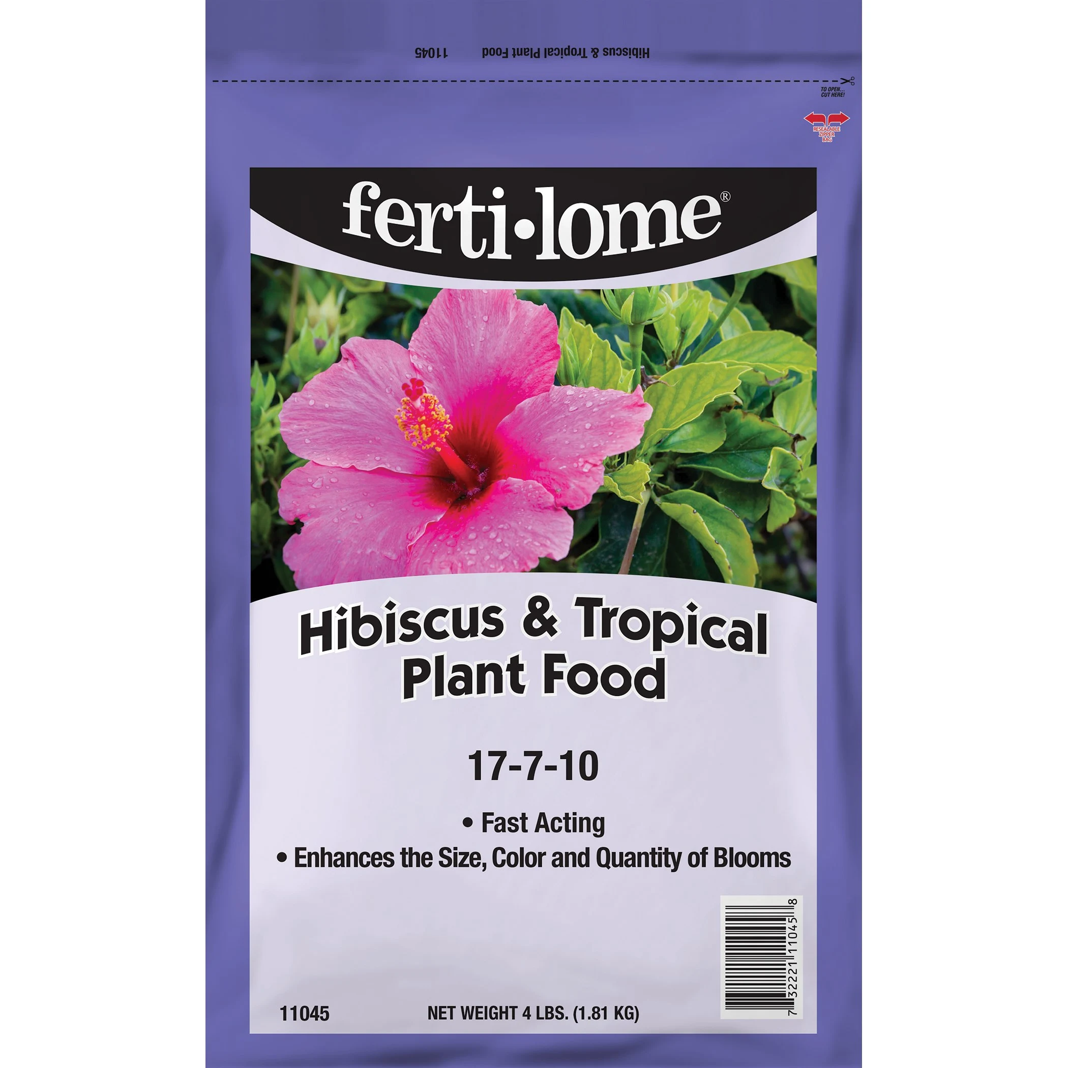 VOLUNTARY PURCHASING GROUP Fertilome 4# Hibiscus And Tropical Plant Food — Single Unit