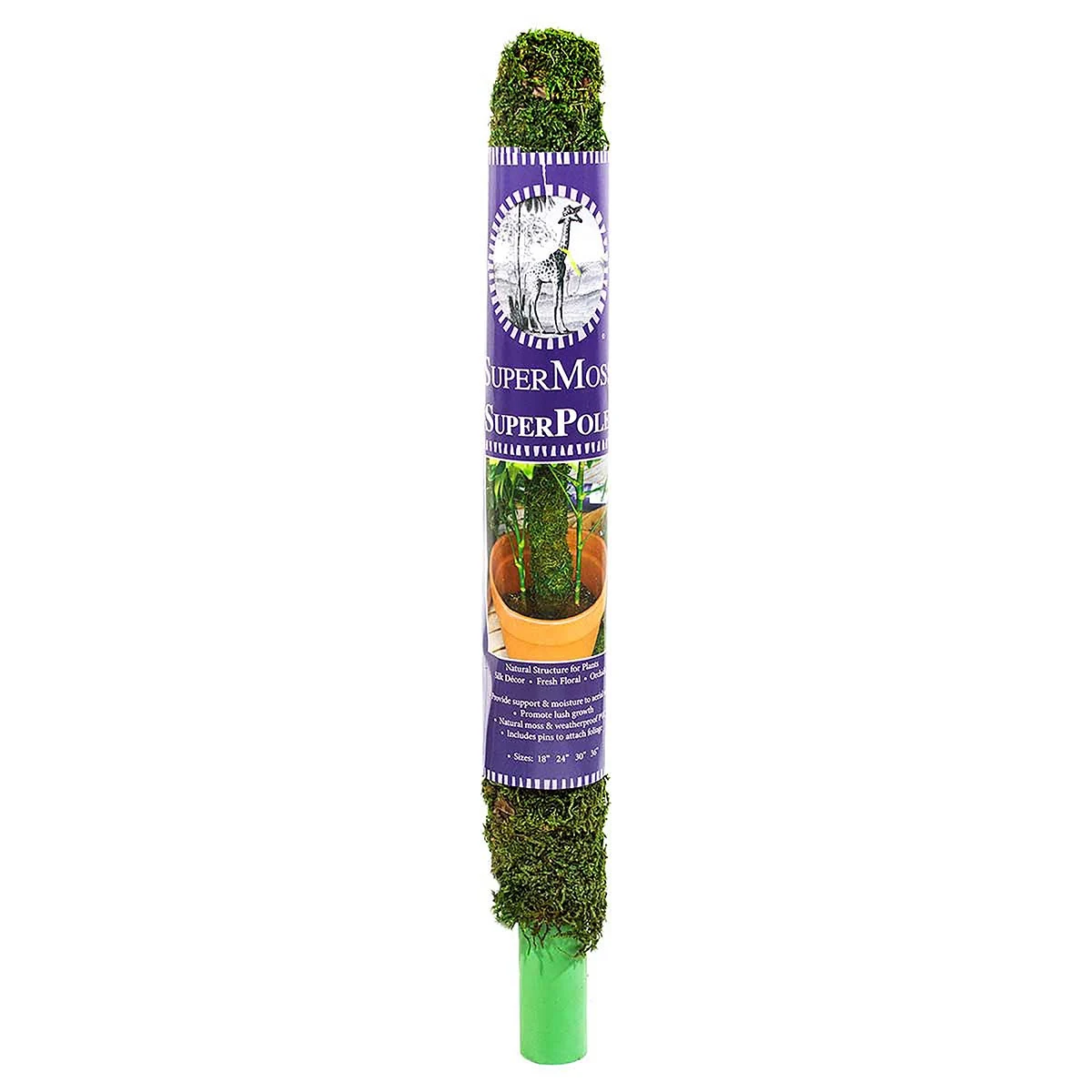 SUPER MOSS SuperMoss 18" Moss Pole — Single Unit