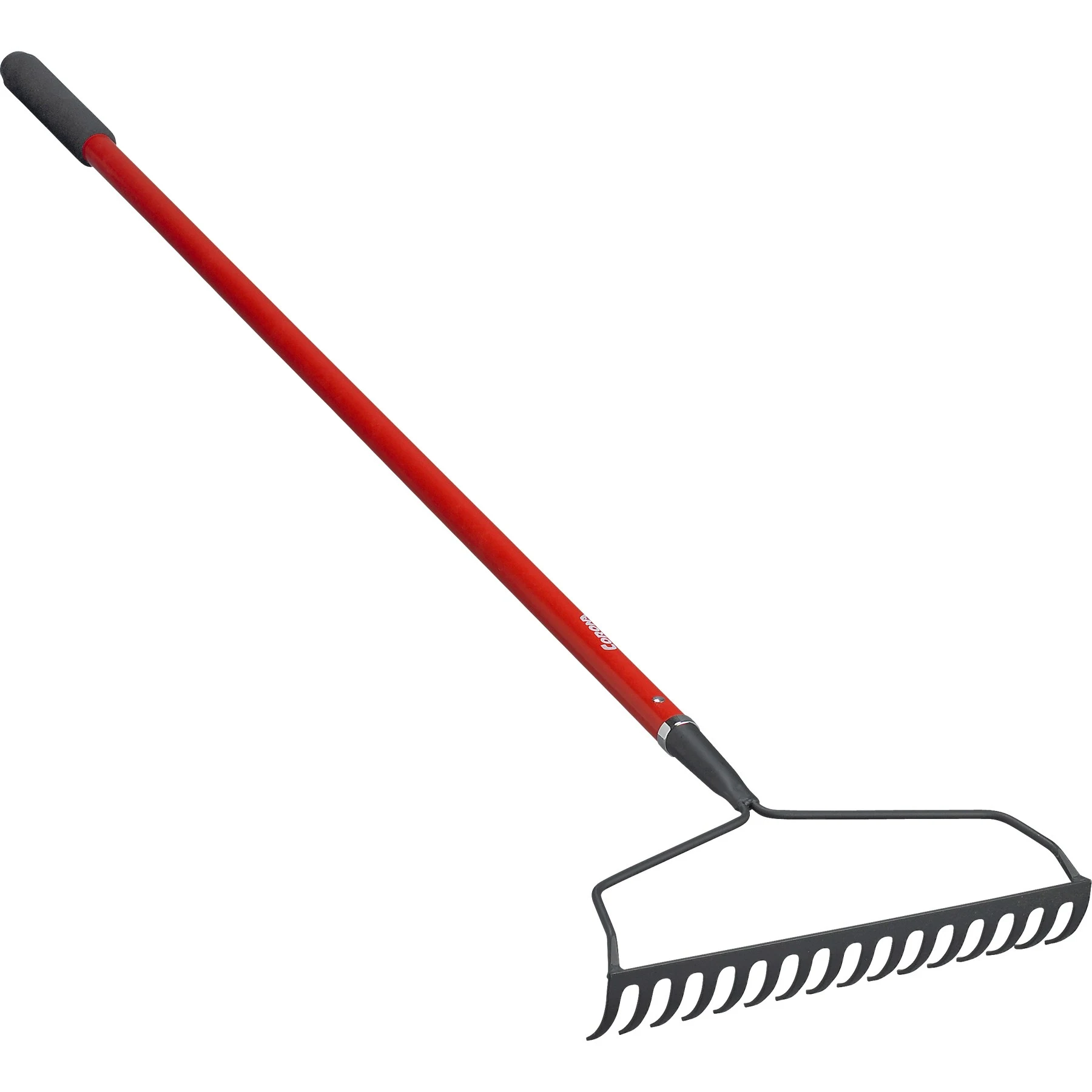CORONA CLIPPER COMPANY Corona 16" Bow Head Rake 16 Tine w/ 60" Fiberglass Handle — Single Unit