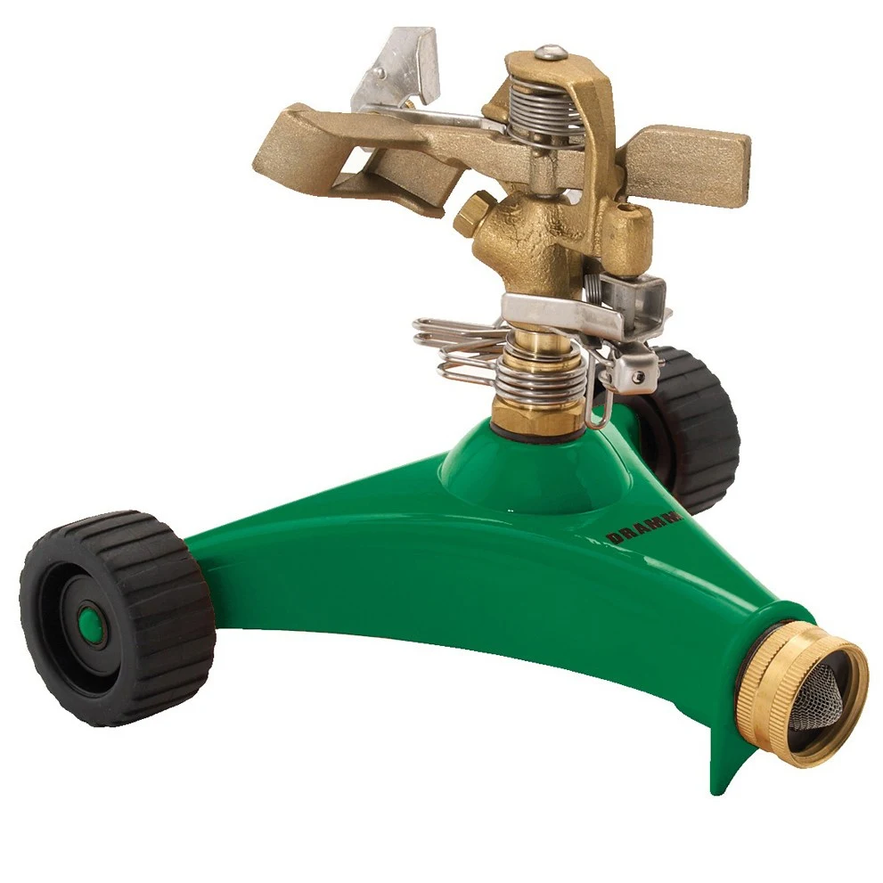 Dramm Colorstorm Impulse Sprinkler Green — Single Unit