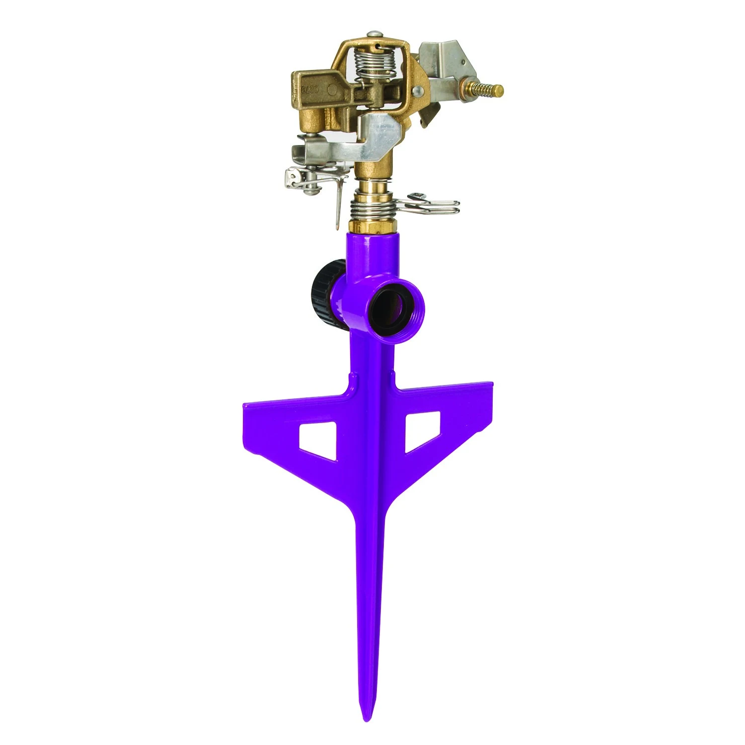 Dramm Colorstorm Impulse Stake Sprinkler Berry — Single Unit
