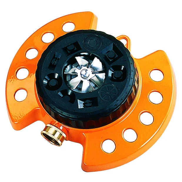 Dramm Colorstorm Turret Sprinkler Orange — Single Unit