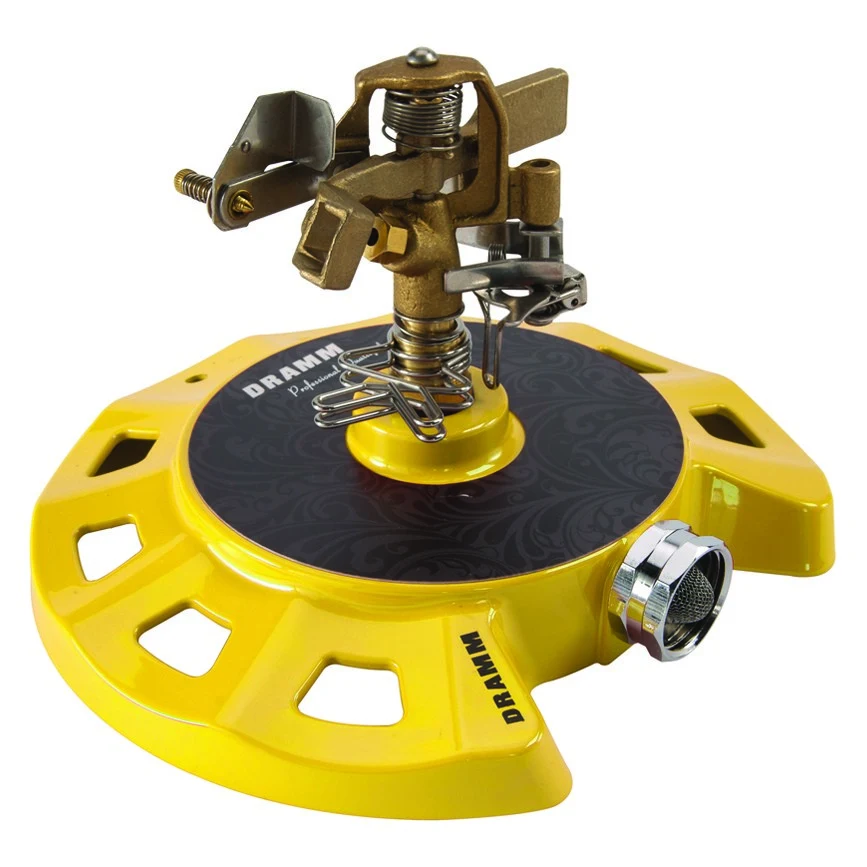 Dramm Colorstorm Curricular Base Impulse Sprinkler Yellow — Single Unit