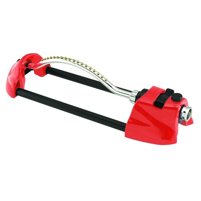 Dramm Colorstorm Oscillating Sprinkler Red — Single Unit