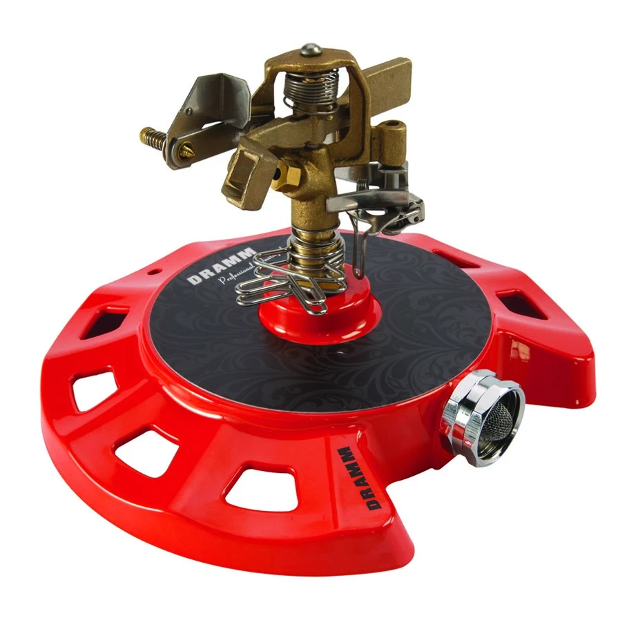 Dramm Colorstorm Curricular Base Impulse Sprinkler Red — Single Unit