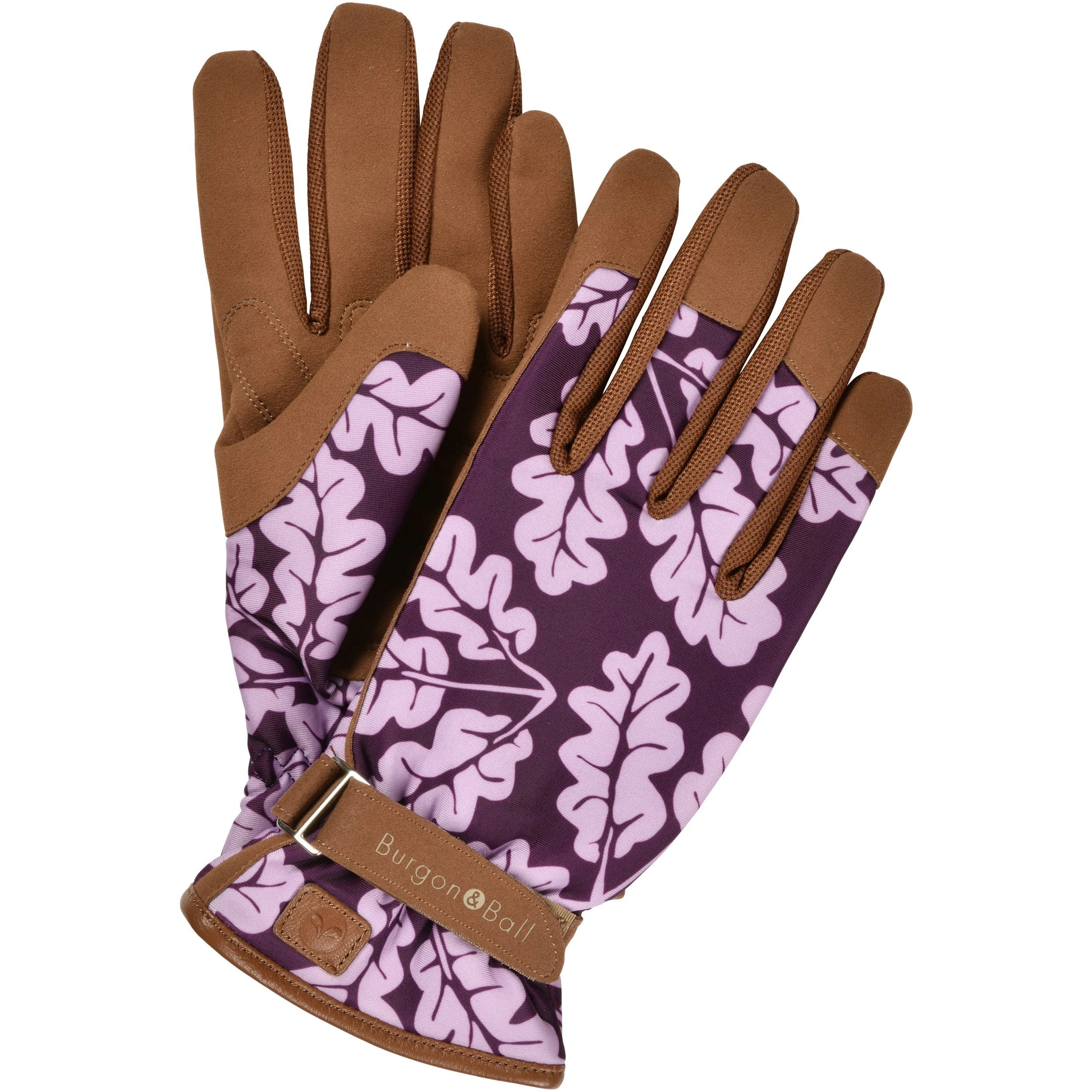CORONA CLIPPER COMPANY Burgon & Ball Love the Glove Oak Leaf Plum Medium/Large — Single Unit