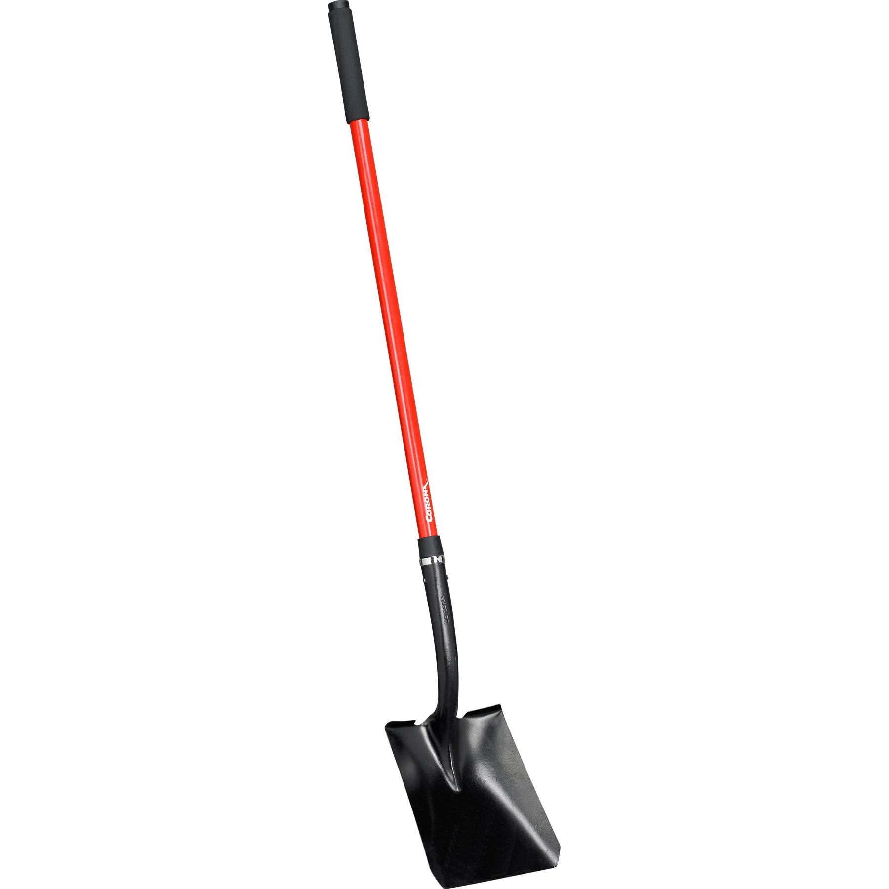 CORONA CLIPPER COMPANY Corona #2 Square Point Shovel w/ 48" Fiberglass Handle LHSP — Single Unit