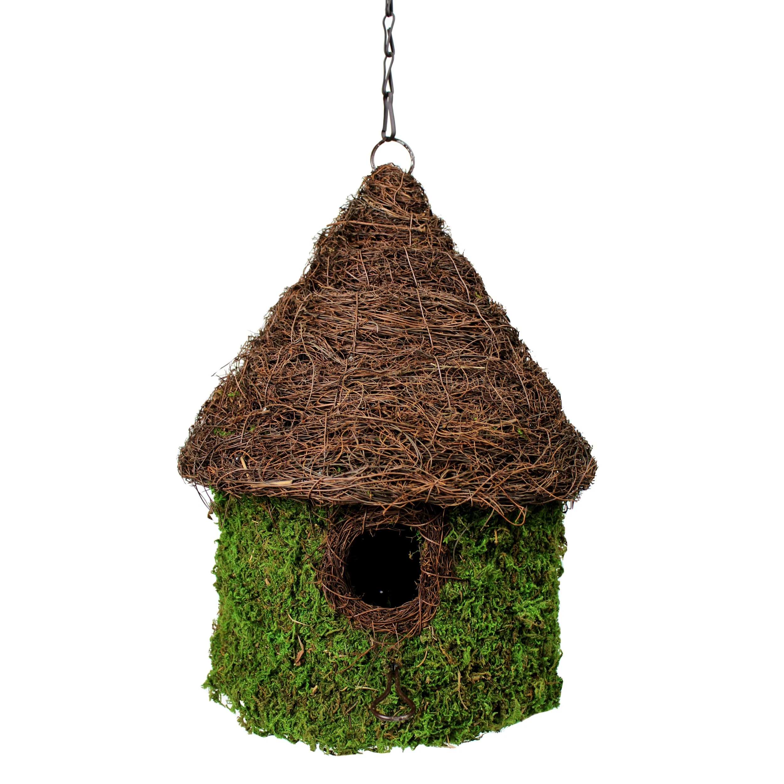 SUPER MOSS SuperMoss Woven Bird House Bungalow — Single Unit