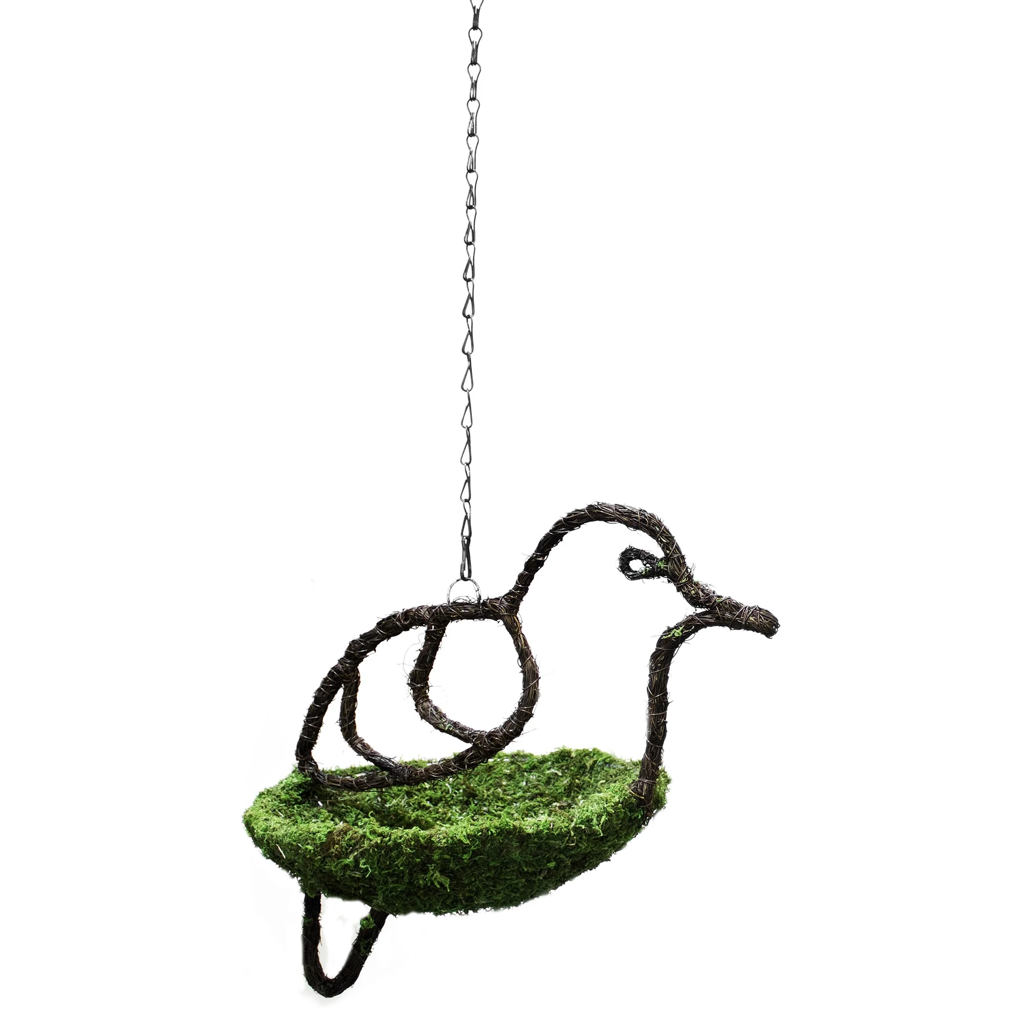 SUPER MOSS SuperMoss 9.5in Woven Bird Feeder Dove — Single Unit