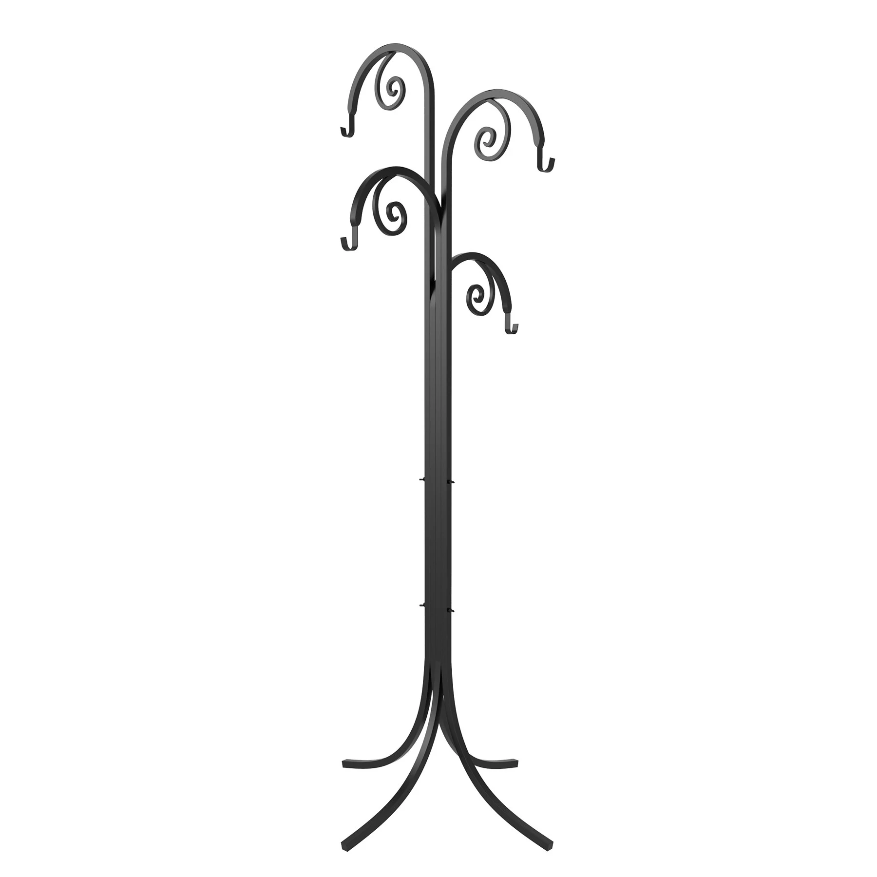 PANACEA PRODUCTS Panacea 72" 4 WayScroll Tube Basket Hanger — Single Unit