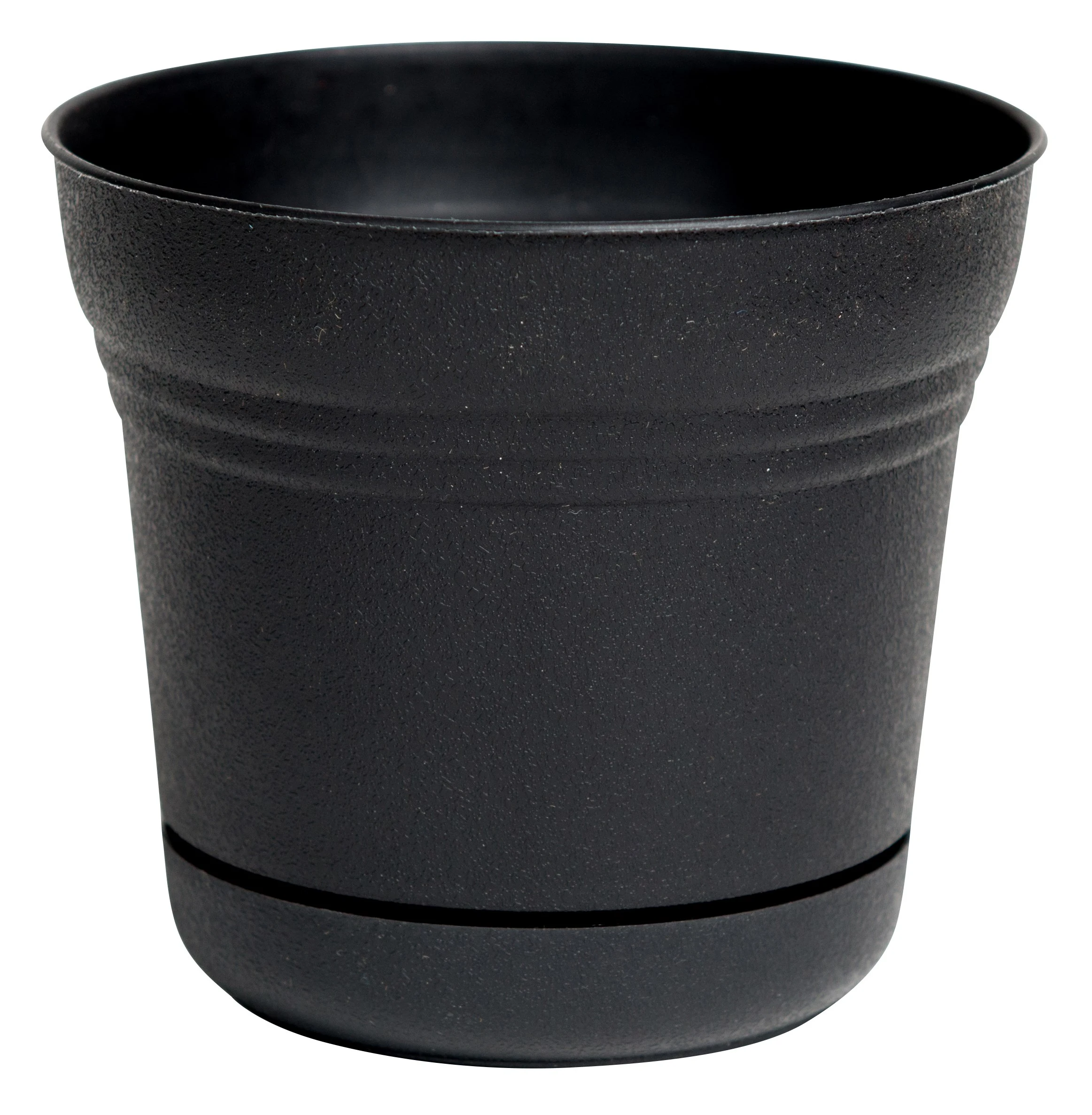 BLOEM, LLC Bloem 12" Saturn Planter Black — Single Unit