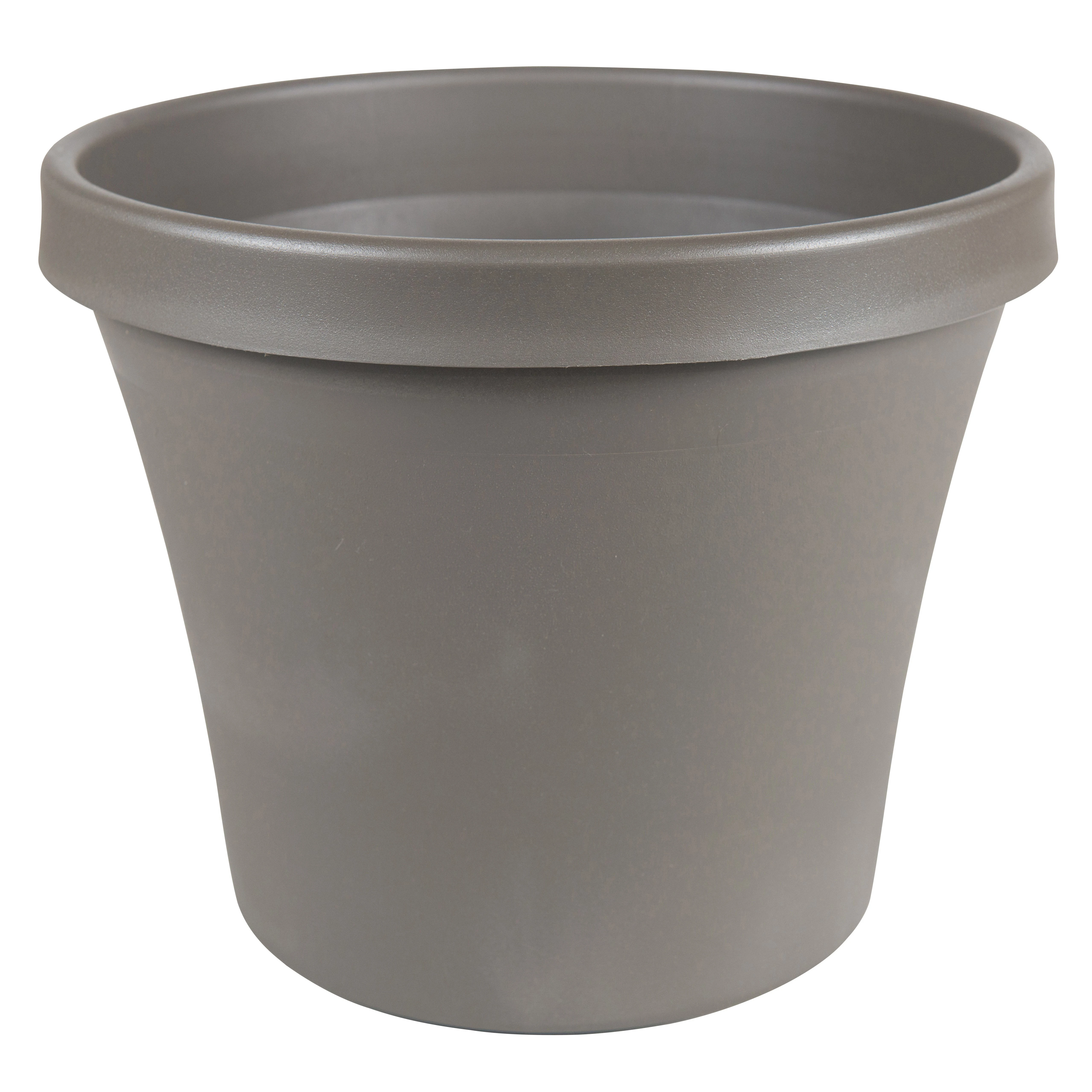 BLOEM, LLC Bloem 10" TerraPot Charcoal — Single Unit