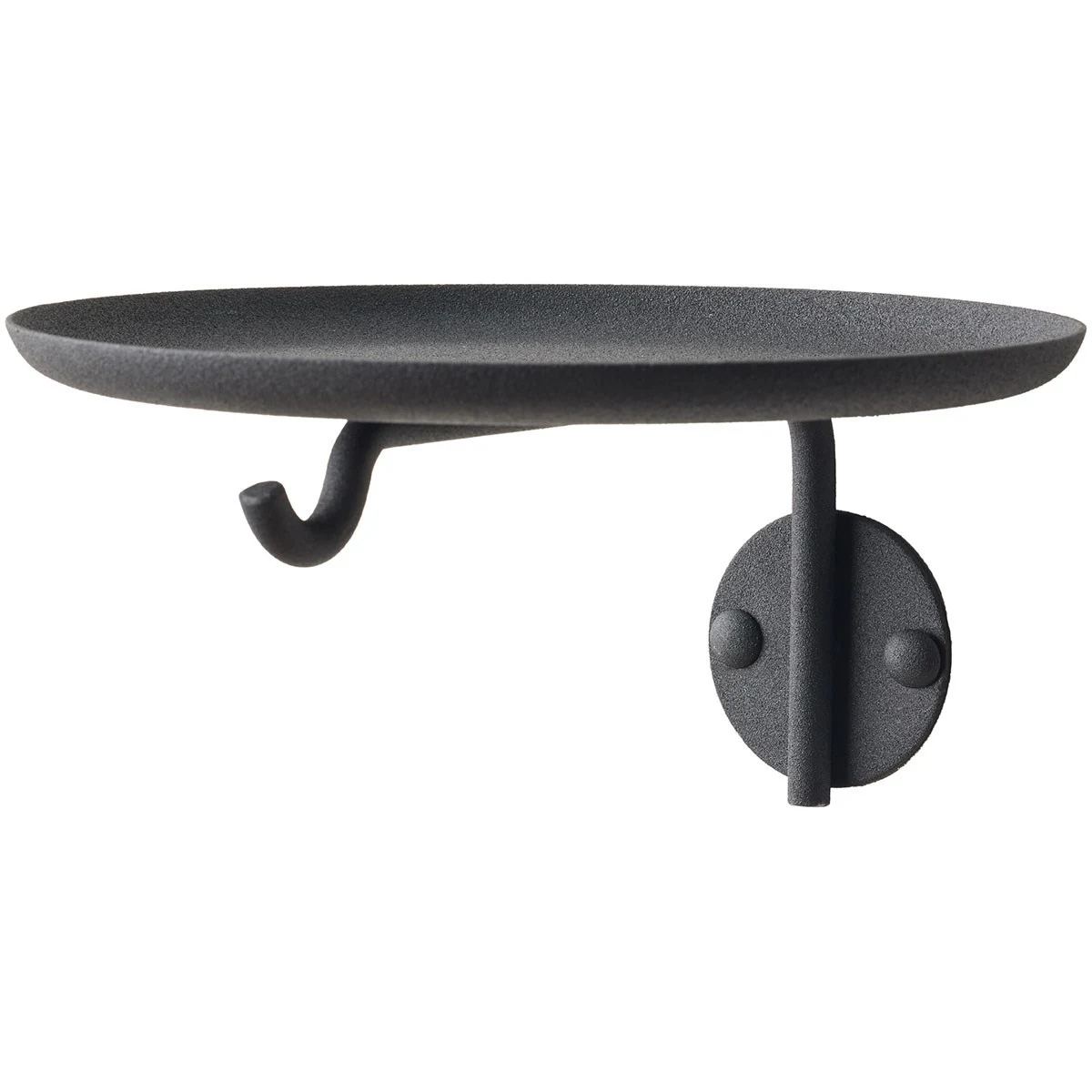 BLOEM, LLC Bloem Lily Plant Wall Shelf Black — Single Unit