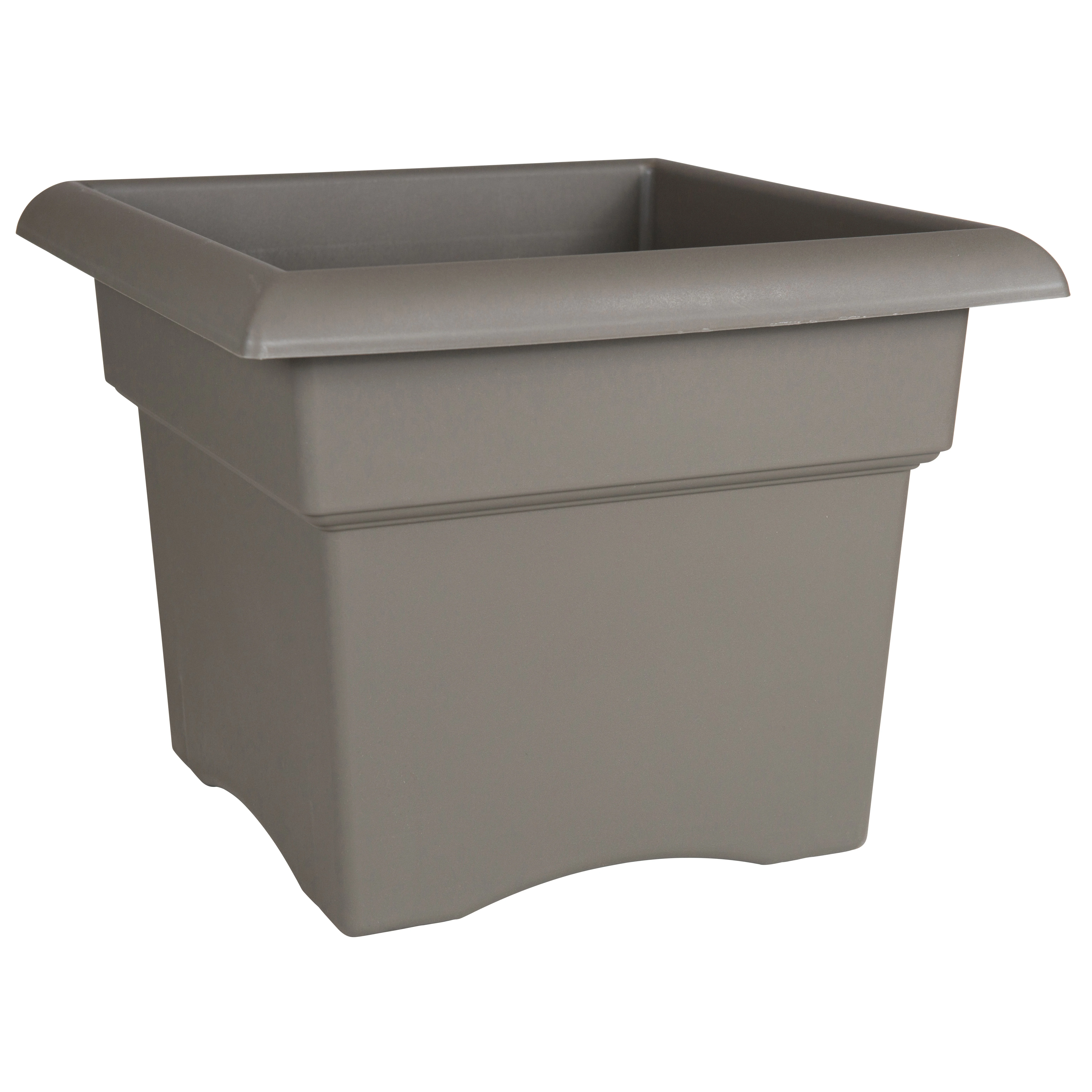BLOEM, LLC Bloem 14" Veranda Square Box Charcoal — Single Unit