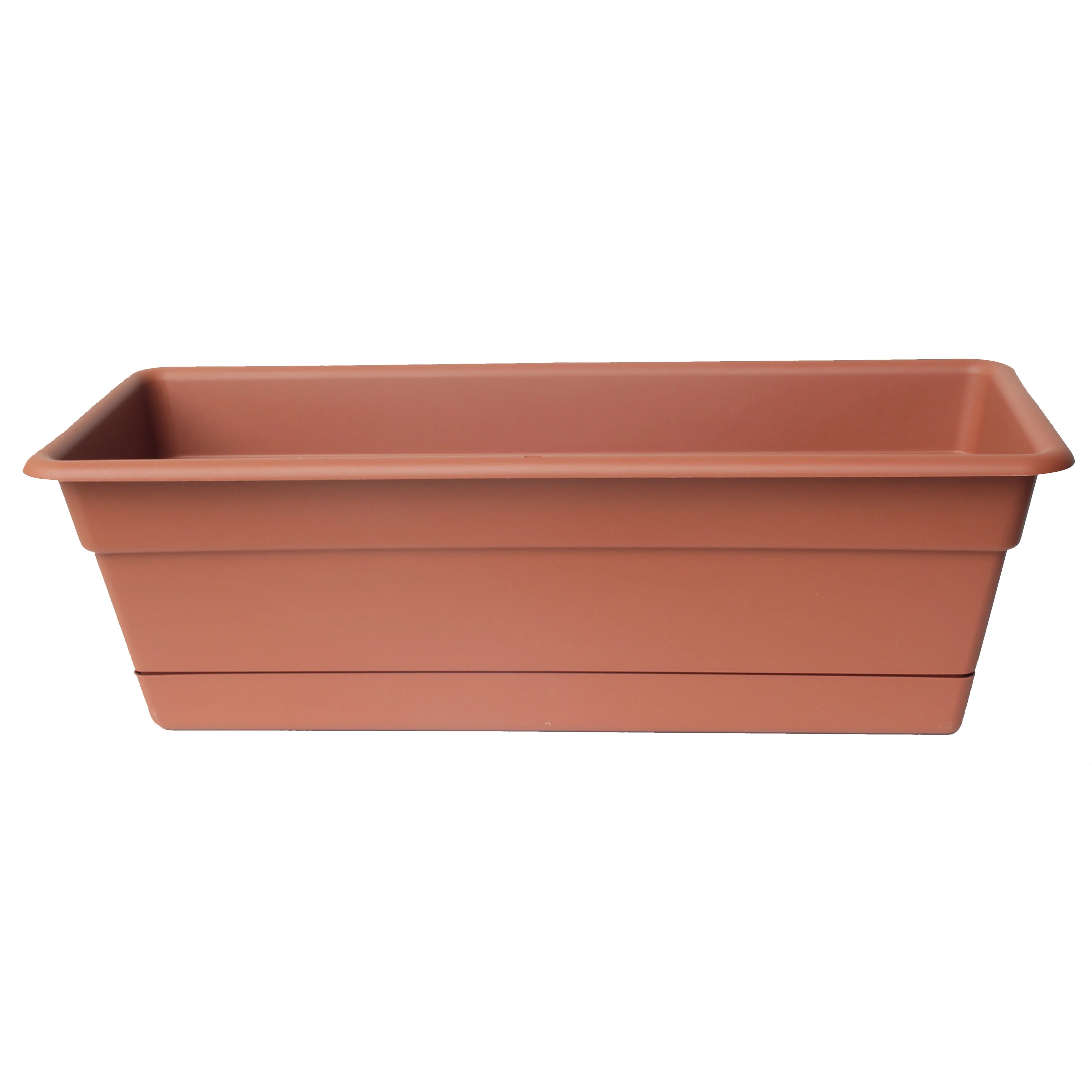 BLOEM, LLC Bloem 30" Dura Cotta Window Box Terra Cotta — Single Unit