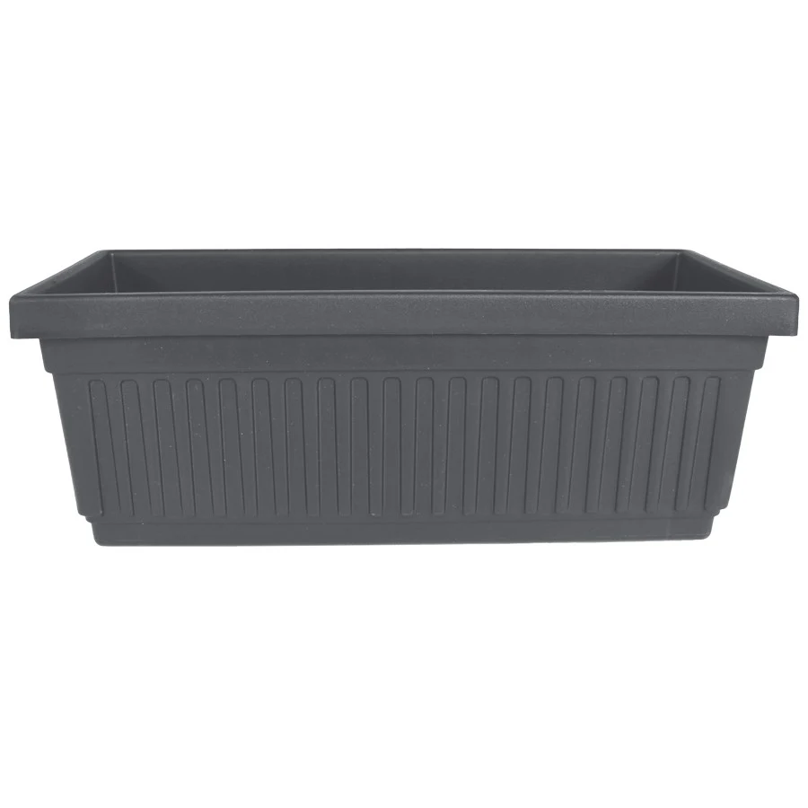 THE HC COMPANIES INC (MYERS) HC 30" Venetian Flower Box Warm Gray — Single Unit